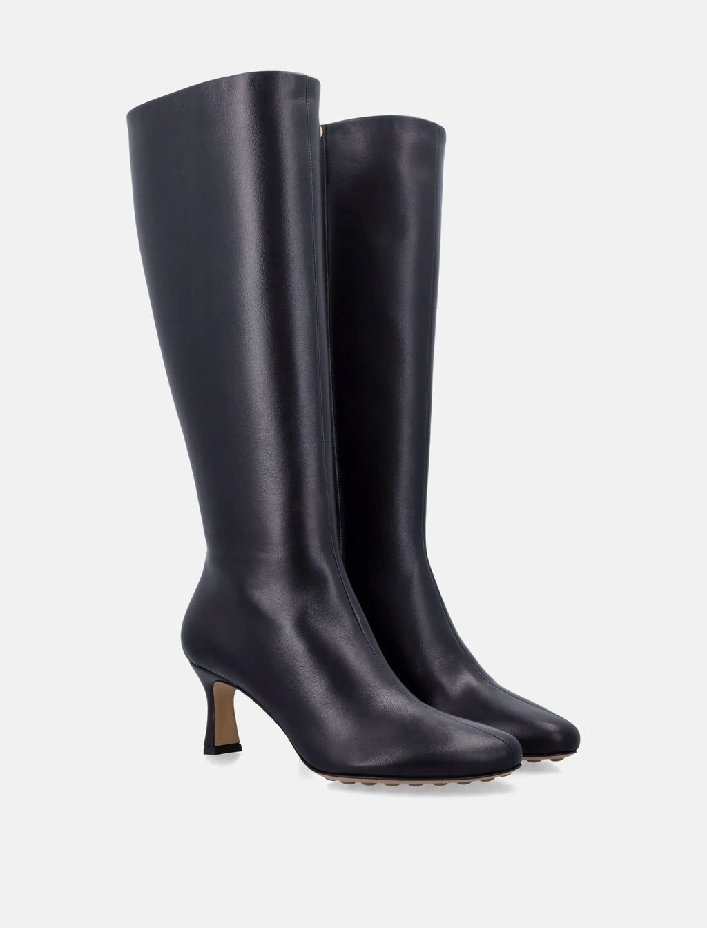Оригінальна Rana Nappa Leather Knee High Boots Bottega veneta – вид ззаду
