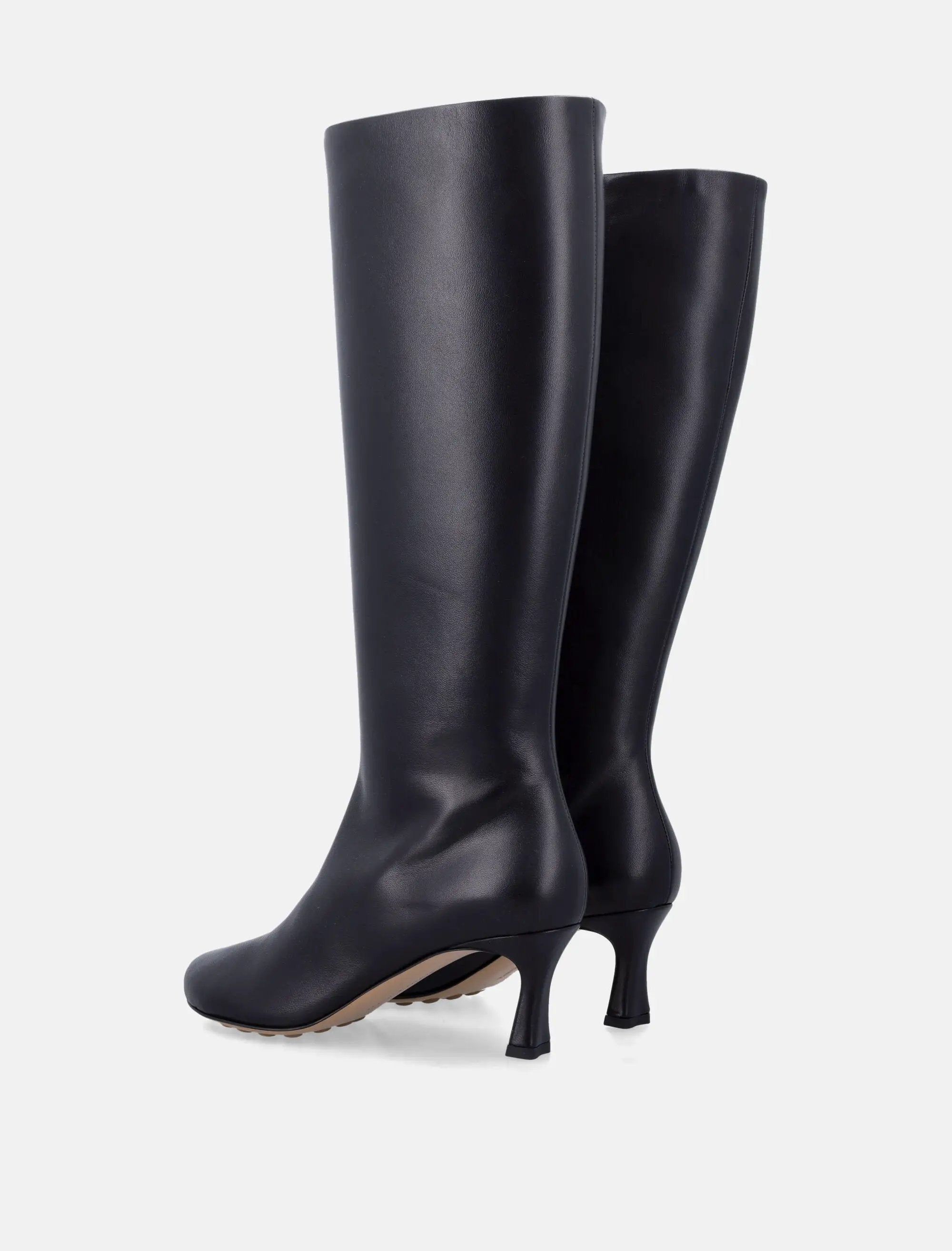 Оригінальна Rana Nappa Leather Knee High Boots Bottega veneta – збільшений вид