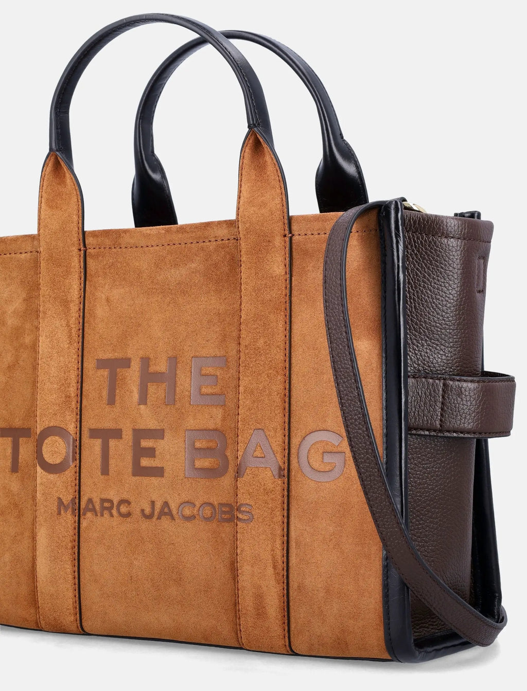 Suede Medium Tote Bag Marc jacobs оригінал – Купити в Україні – вид ззаду