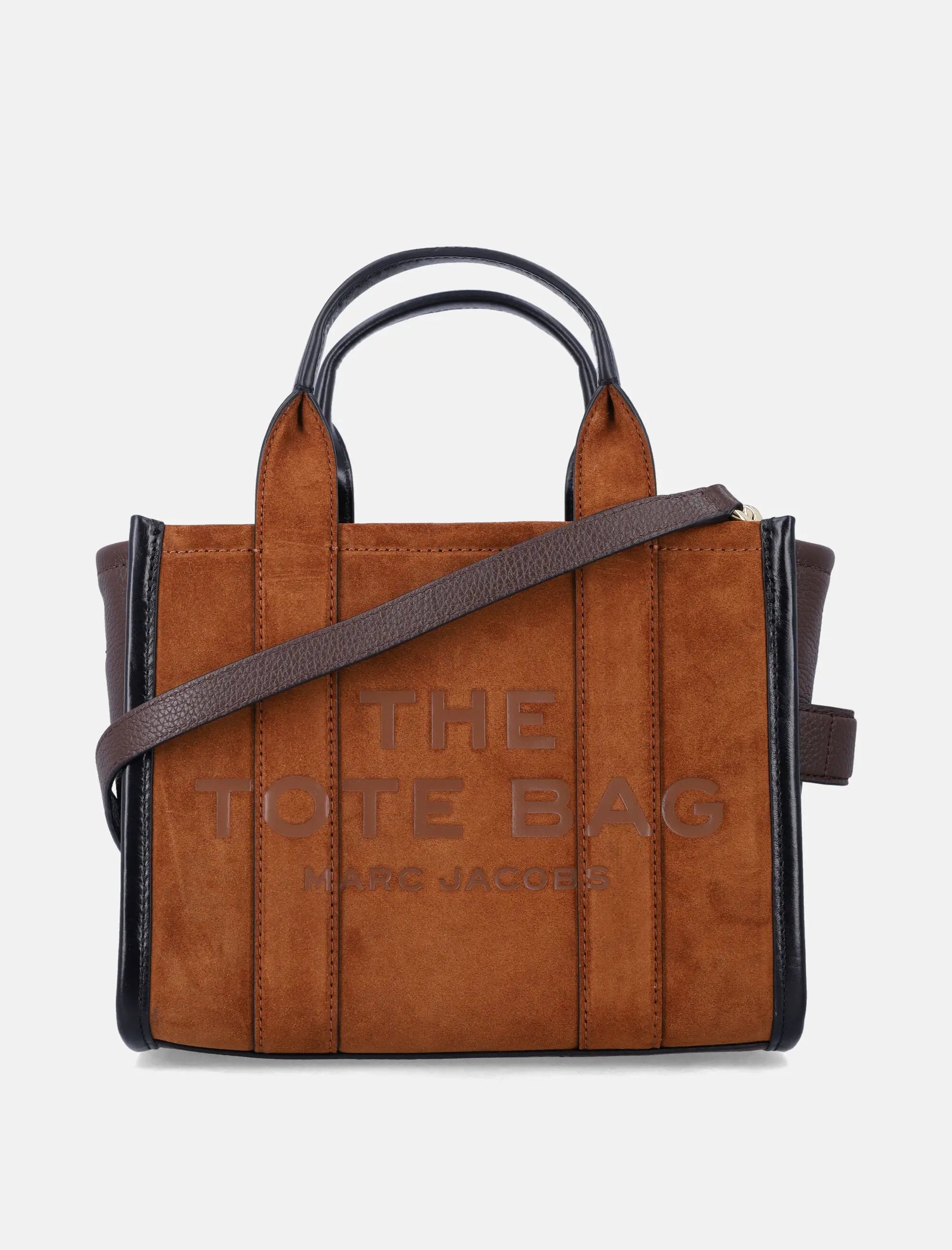 Оригінальна Suede Small Tote Bag Marc jacobs – боковий вид