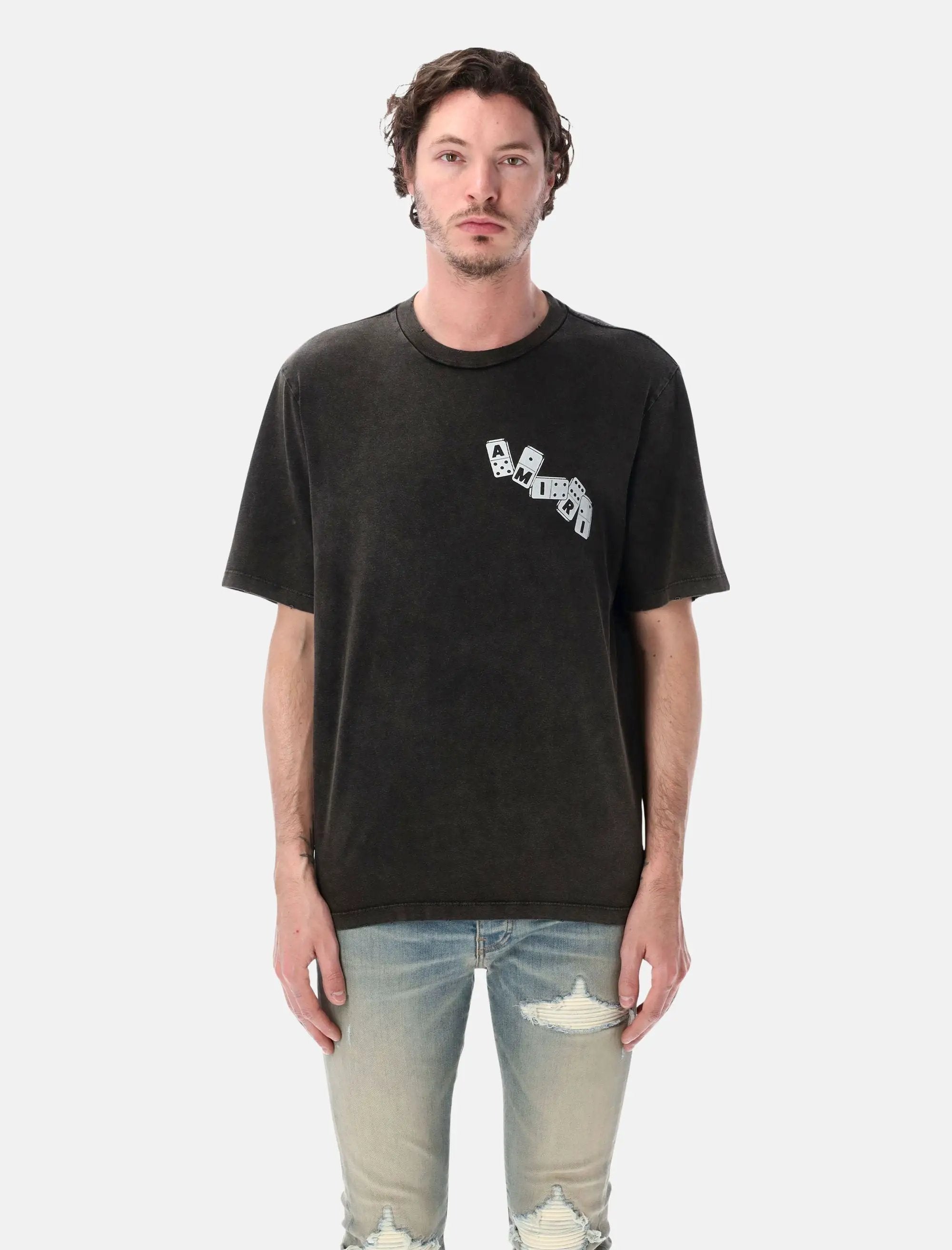 Domino Tee Amiri оригінал – Купити в Україні – боковий вид