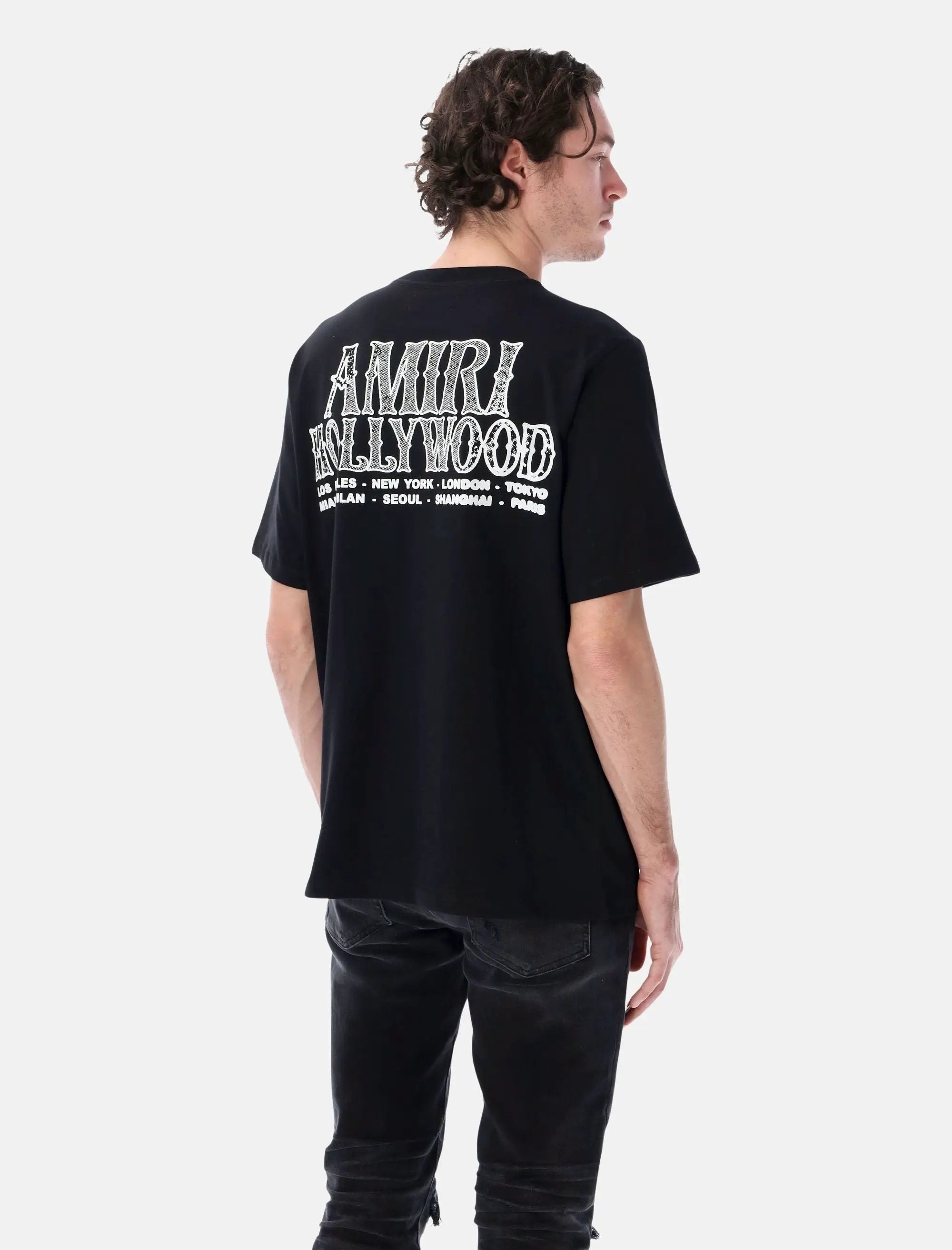 Оригінальна Hollywood City Tee Amiri – вид ззаду