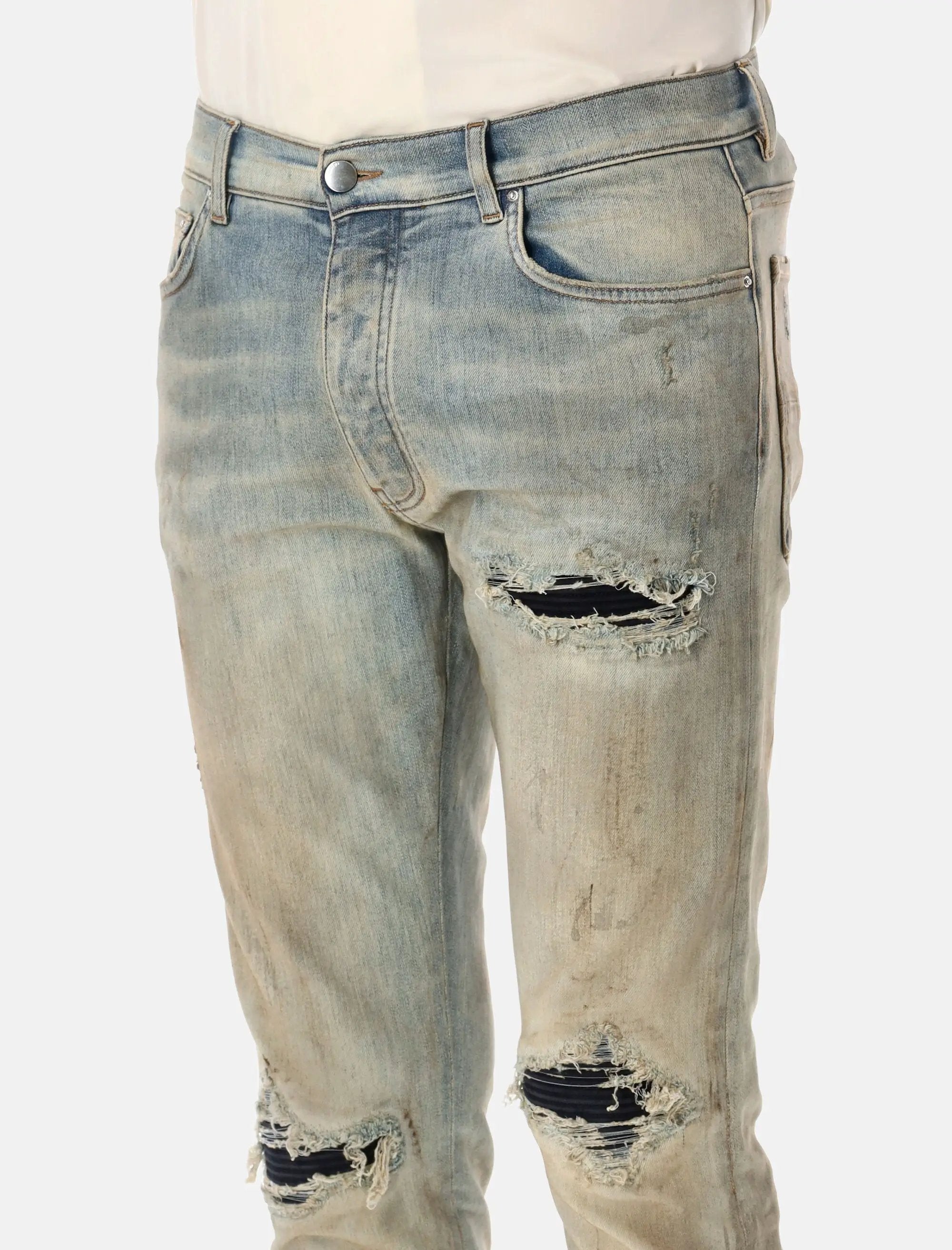 Mx1 Antique Indigo Jeans Amiri – Гарантія оригінальності – детальний вид