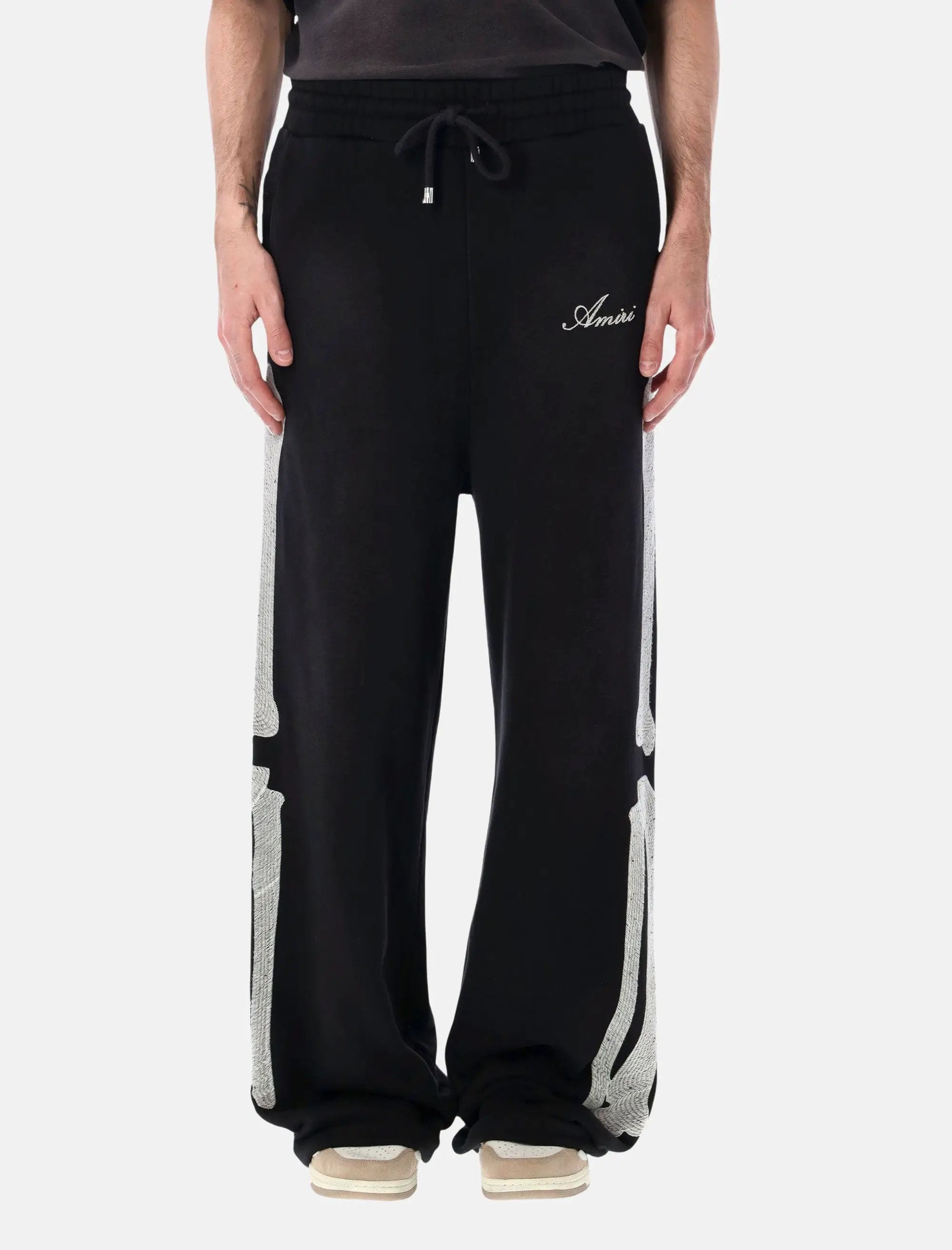 Оригінальна Bones Oversized Cotton Sweatpants Amiri – боковий вид