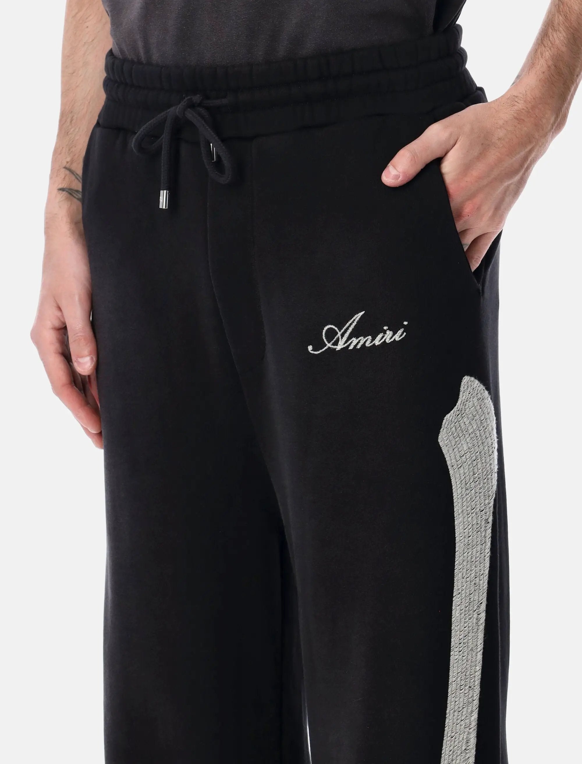 Оригінальна Bones Oversized Cotton Sweatpants Amiri – детальний вид