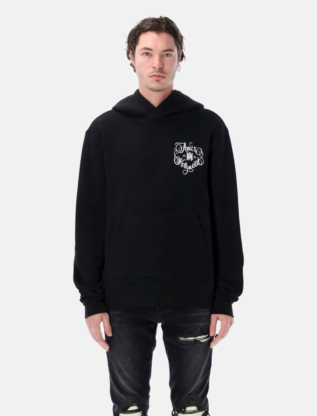 Hollywood Hoodie Amiri оригінал – Купити в Україні – боковий вид