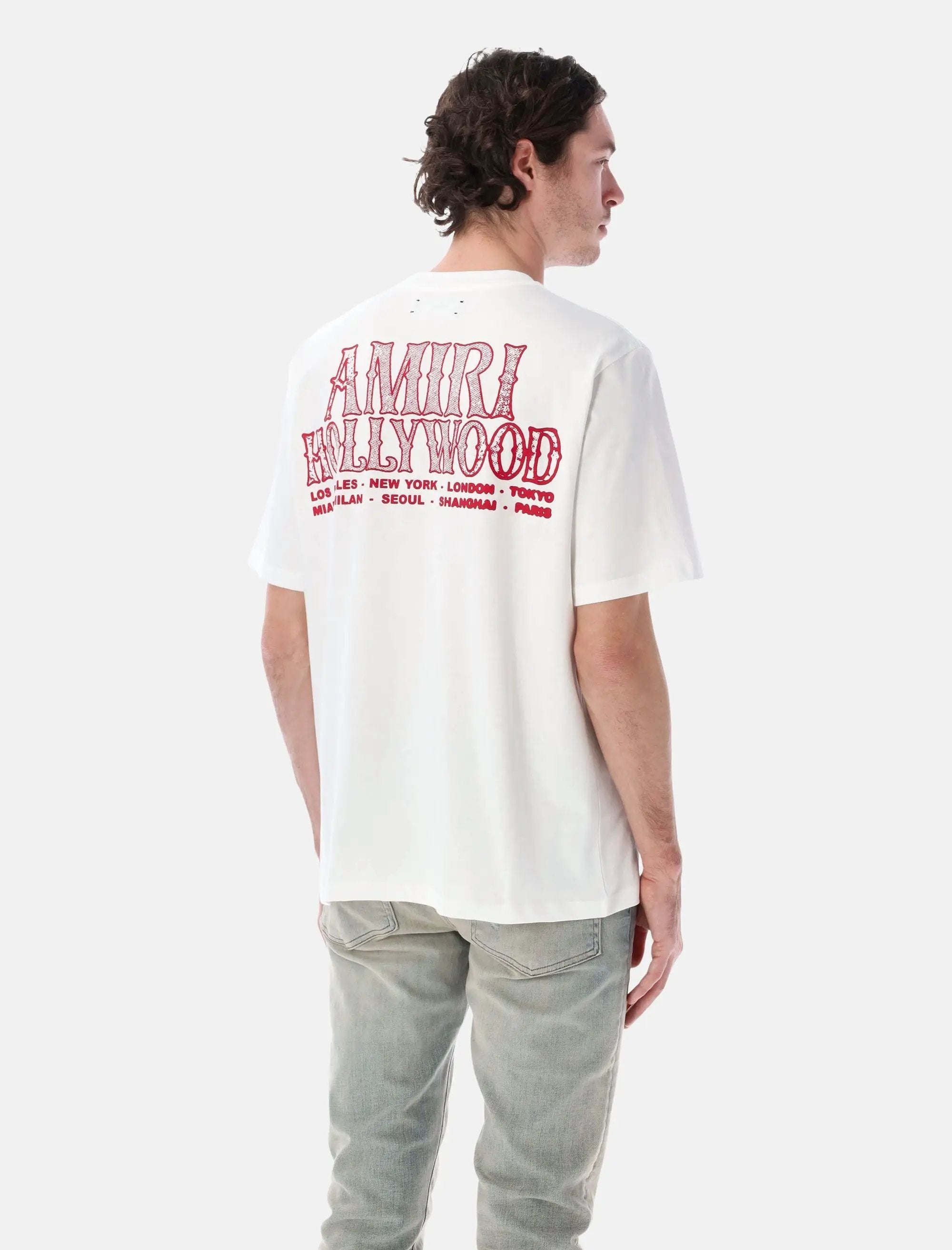 Оригінальна Hollywood City Tee Amiri – вид ззаду