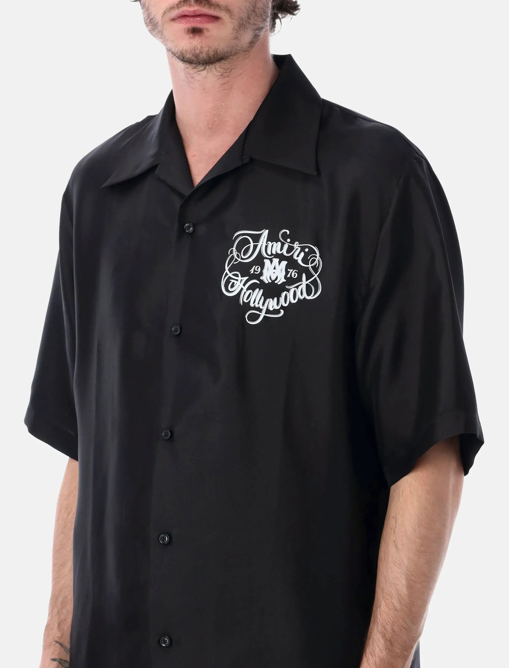 Оригінальна Hollywood Silk Camp Shirt Amiri – детальний вид