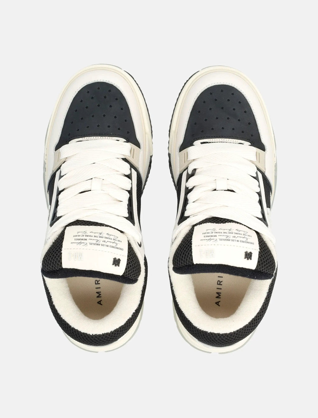 Ma 1 Leather Mesh Sneakers Amiri – Гарантія оригінальності – вид ззаду