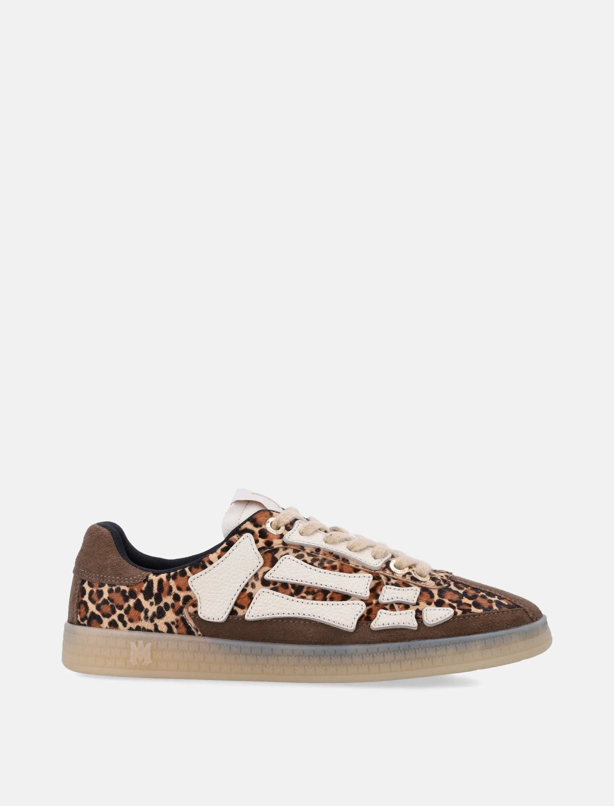Leopard Pacific Bones Low Top Sneakers Amiri – Гарантія оригінальності – боковий вид