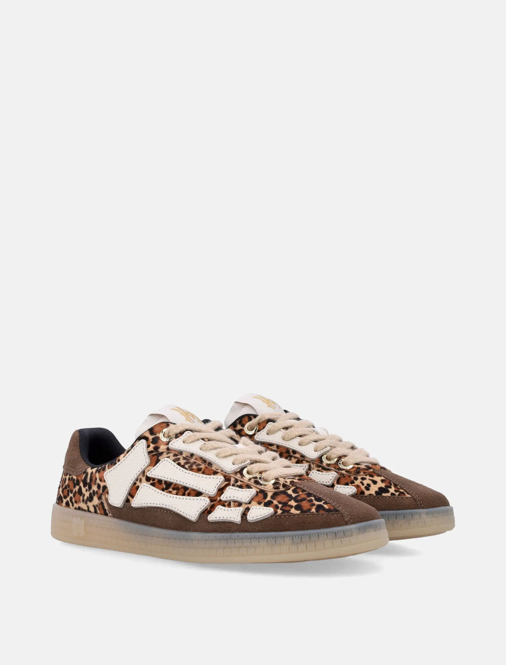 Leopard Pacific Bones Low Top Sneakers Amiri – Гарантія оригінальності – детальний вид