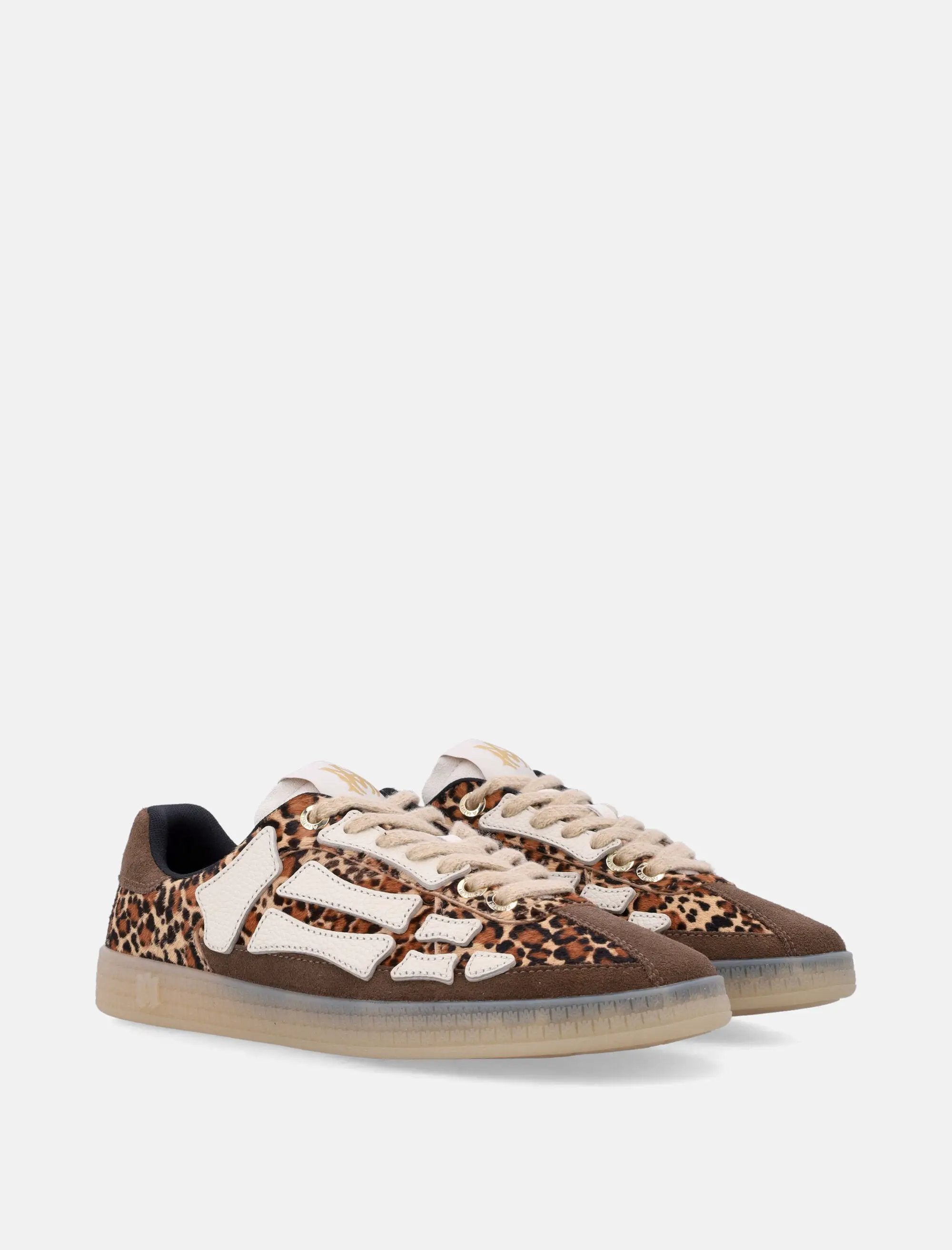 Leopard Pacific Bones Low Top Sneakers Amiri – Гарантія оригінальності – детальний вид