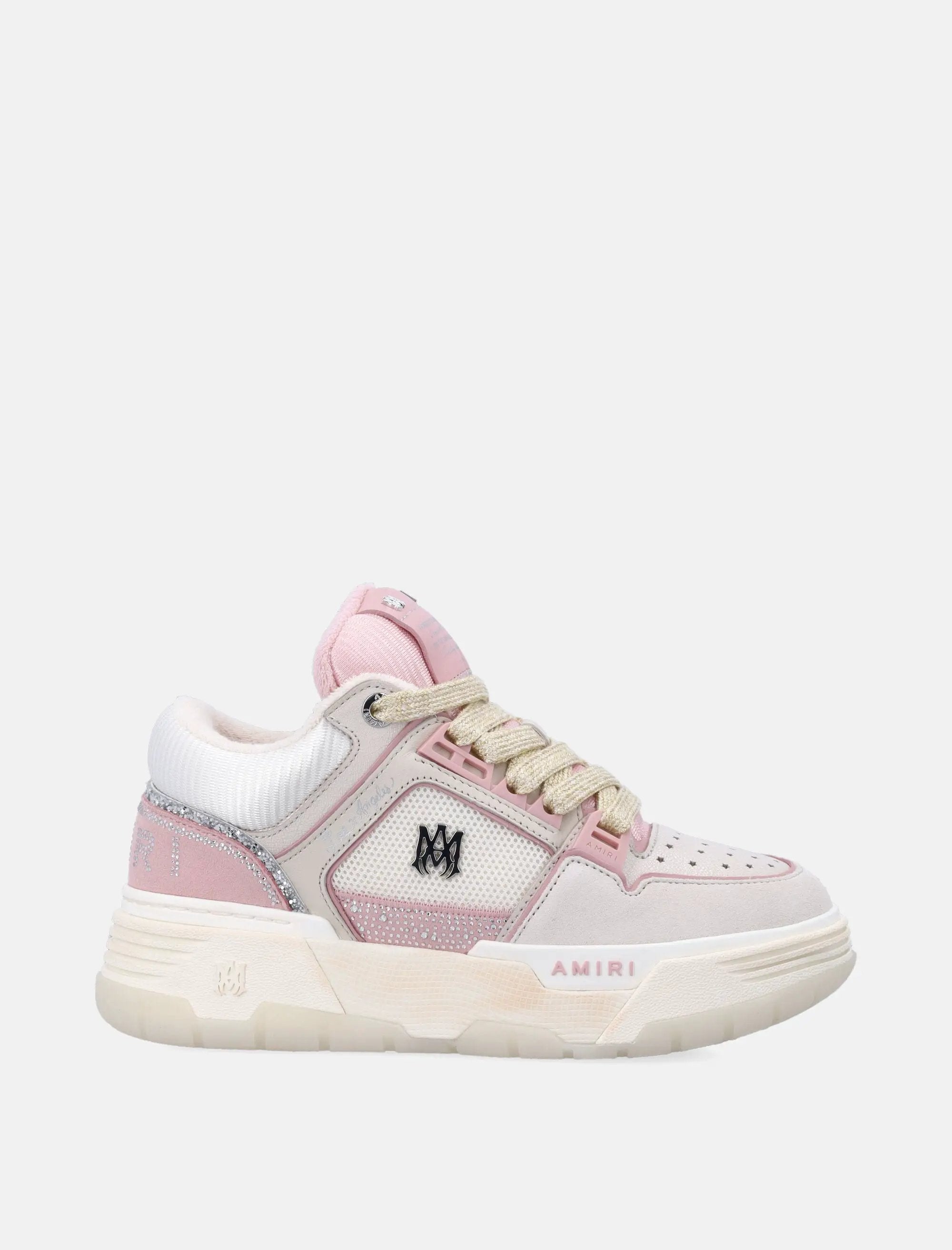 Ma 1 Crystal Pink Womans Sneakers Amiri оригінал – Купити в Україні – боковий вид