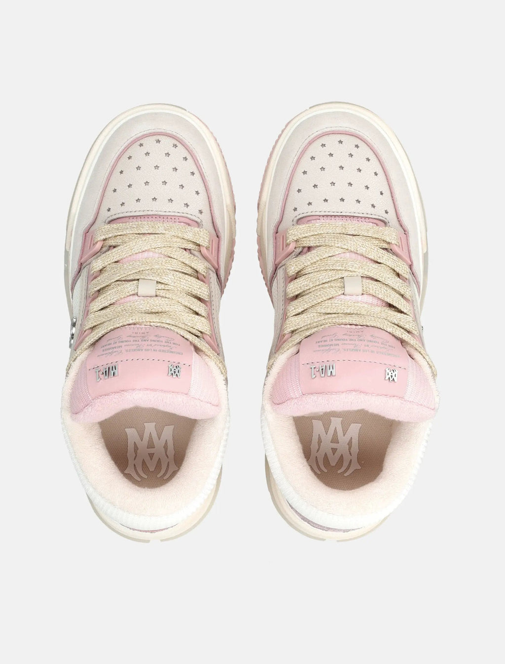 Ma 1 Crystal Pink Womans Sneakers Amiri оригінал – Купити в Україні – вид ззаду
