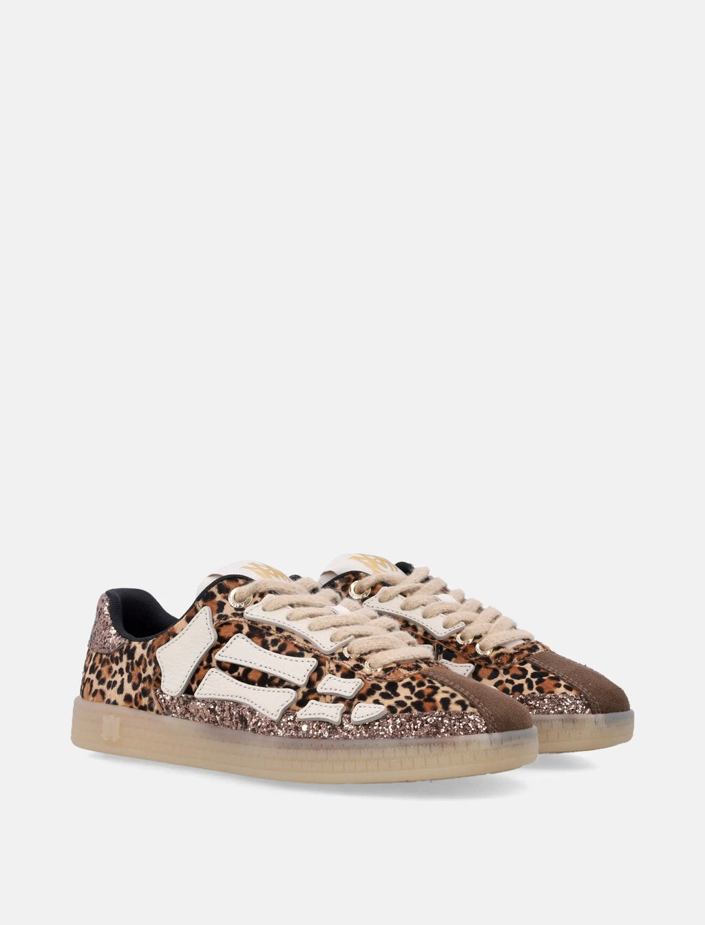 Leopard Pacific Bones Low Top Womans Sneakers Amiri – Гарантія оригінальності – детальний вид
