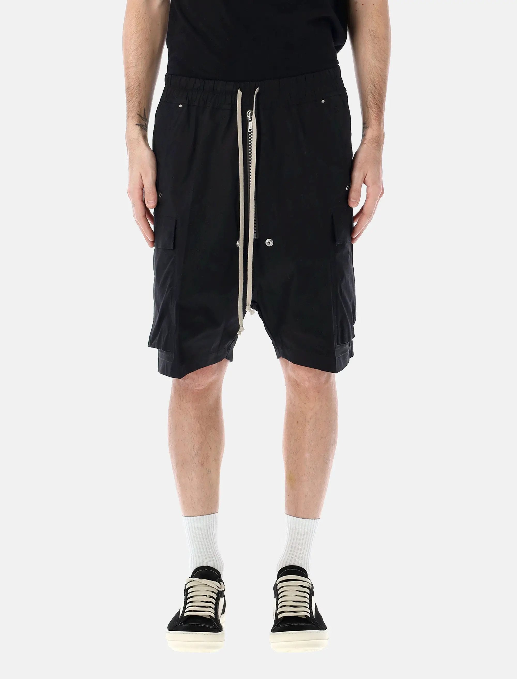 Cargobela Poplin Shorts Rick owens – Гарантія оригінальності – боковий вид