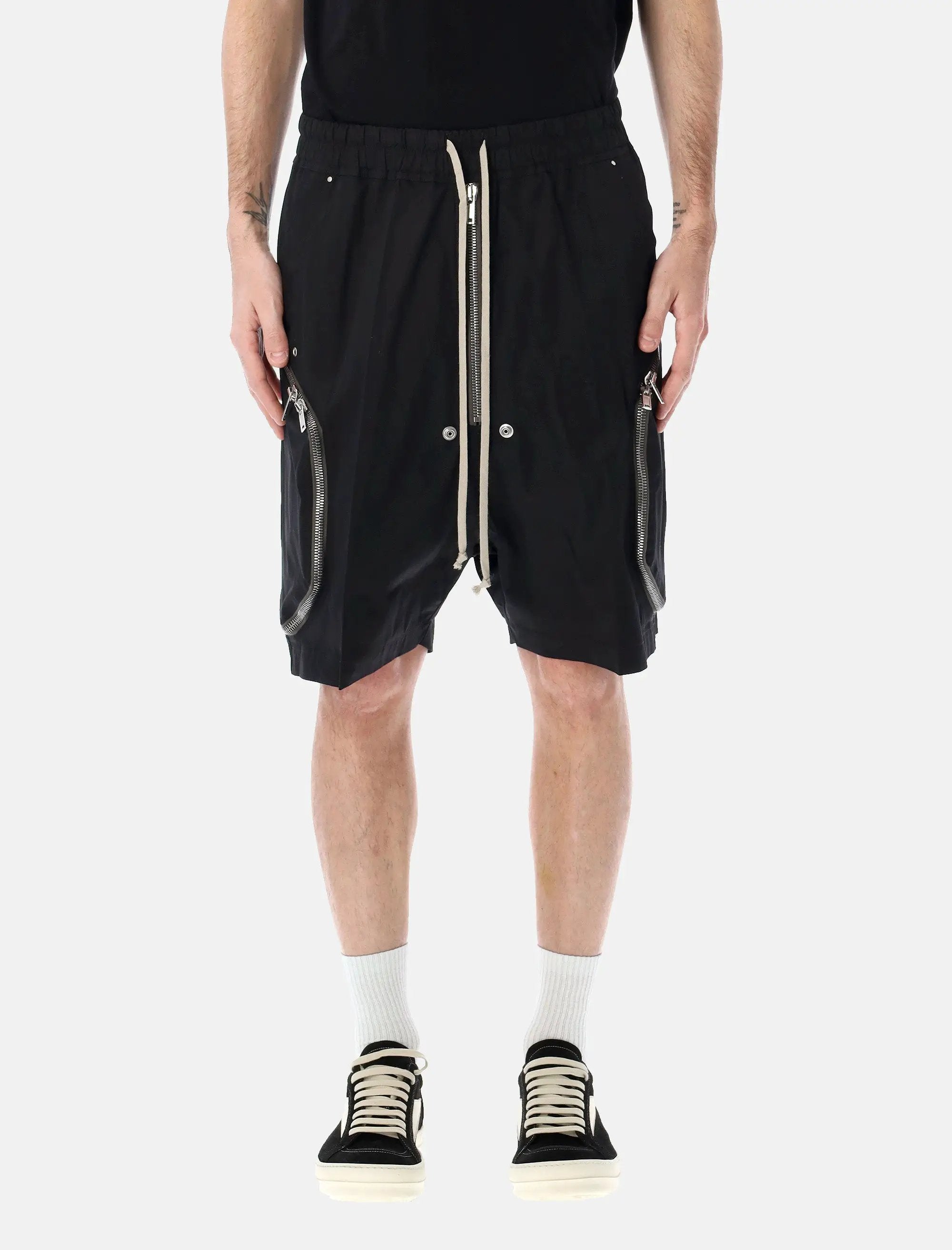 Heizer Bela Shorts Rick owens оригінал – Купити в Україні – боковий вид