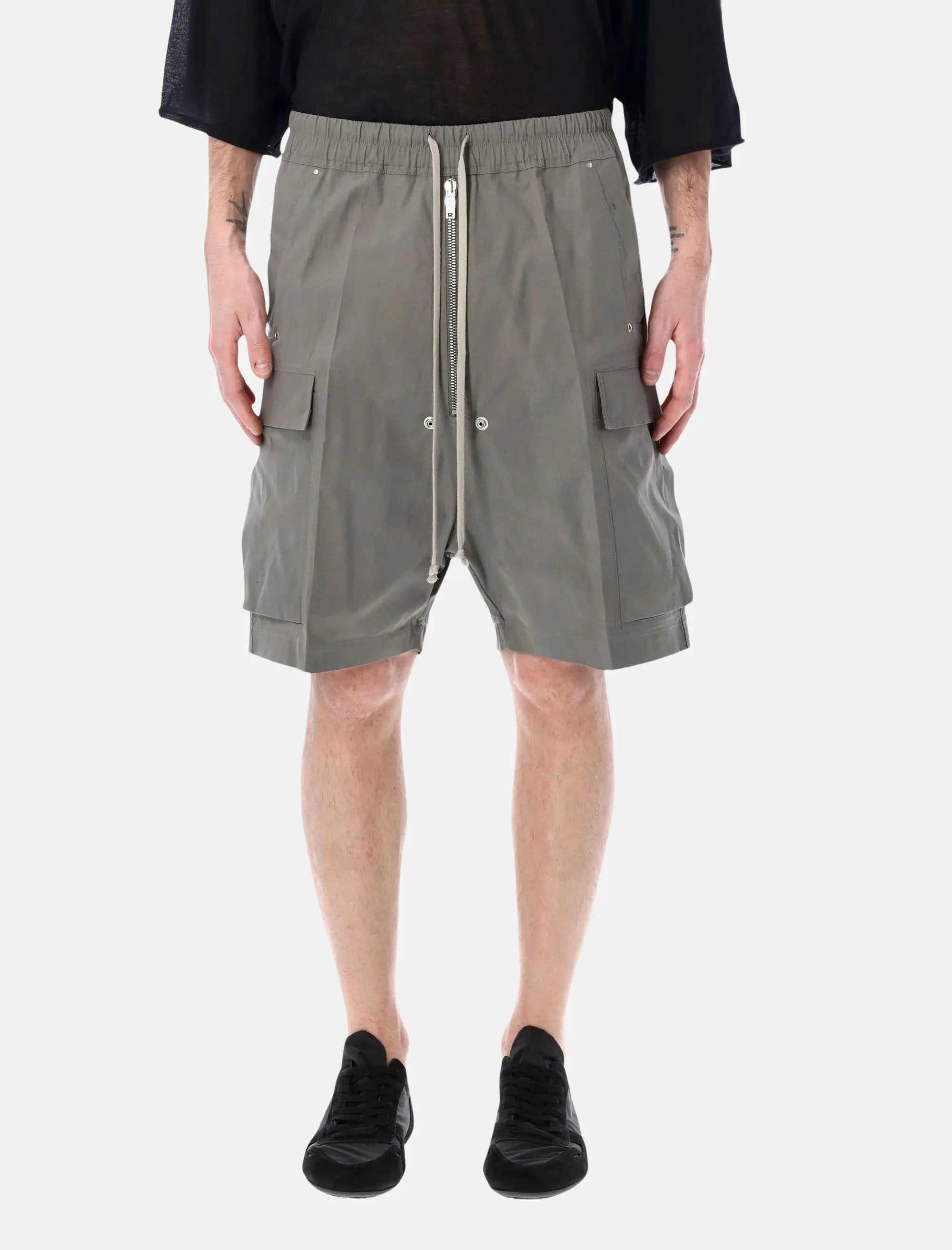 Cargobela Poplin Shorts Rick owens – Гарантія оригінальності – боковий вид