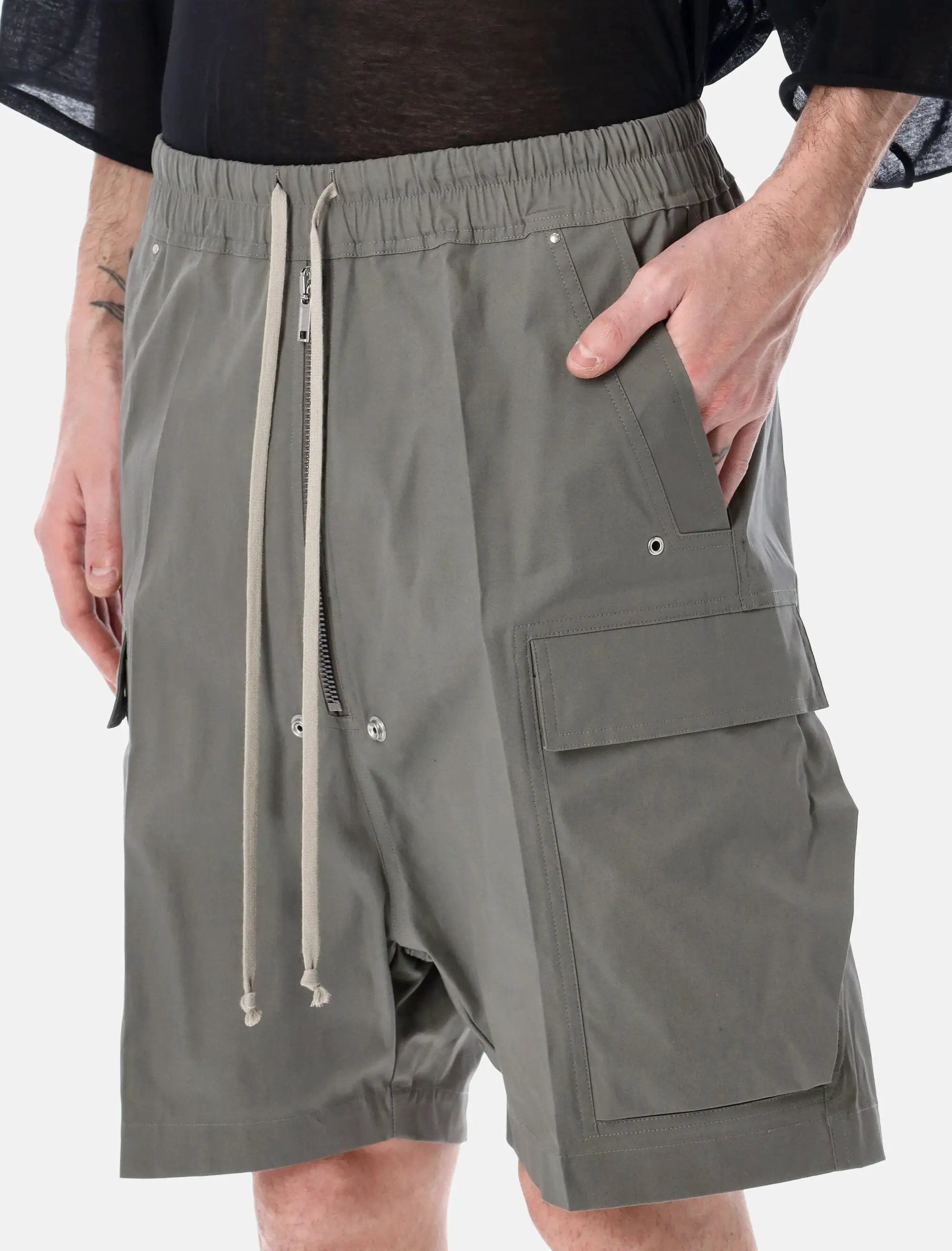 Cargobela Poplin Shorts Rick owens – Гарантія оригінальності – детальний вид