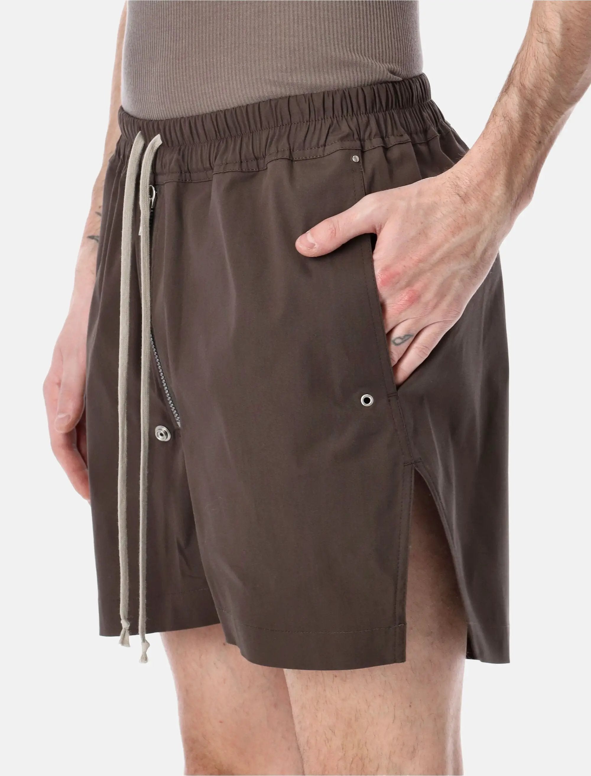 Bela Shorts With Elastic Waist Rick owens – Гарантія оригінальності – детальний вид