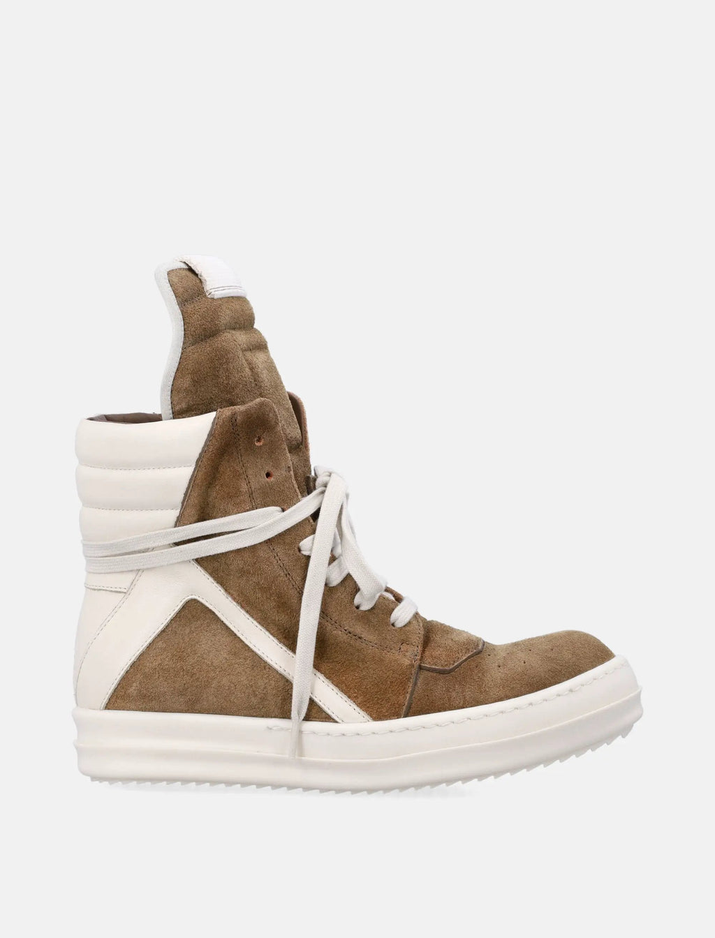 Temple Womans Geobasket Brown And Milk Rick owens оригінал – Купити в Україні – боковий вид