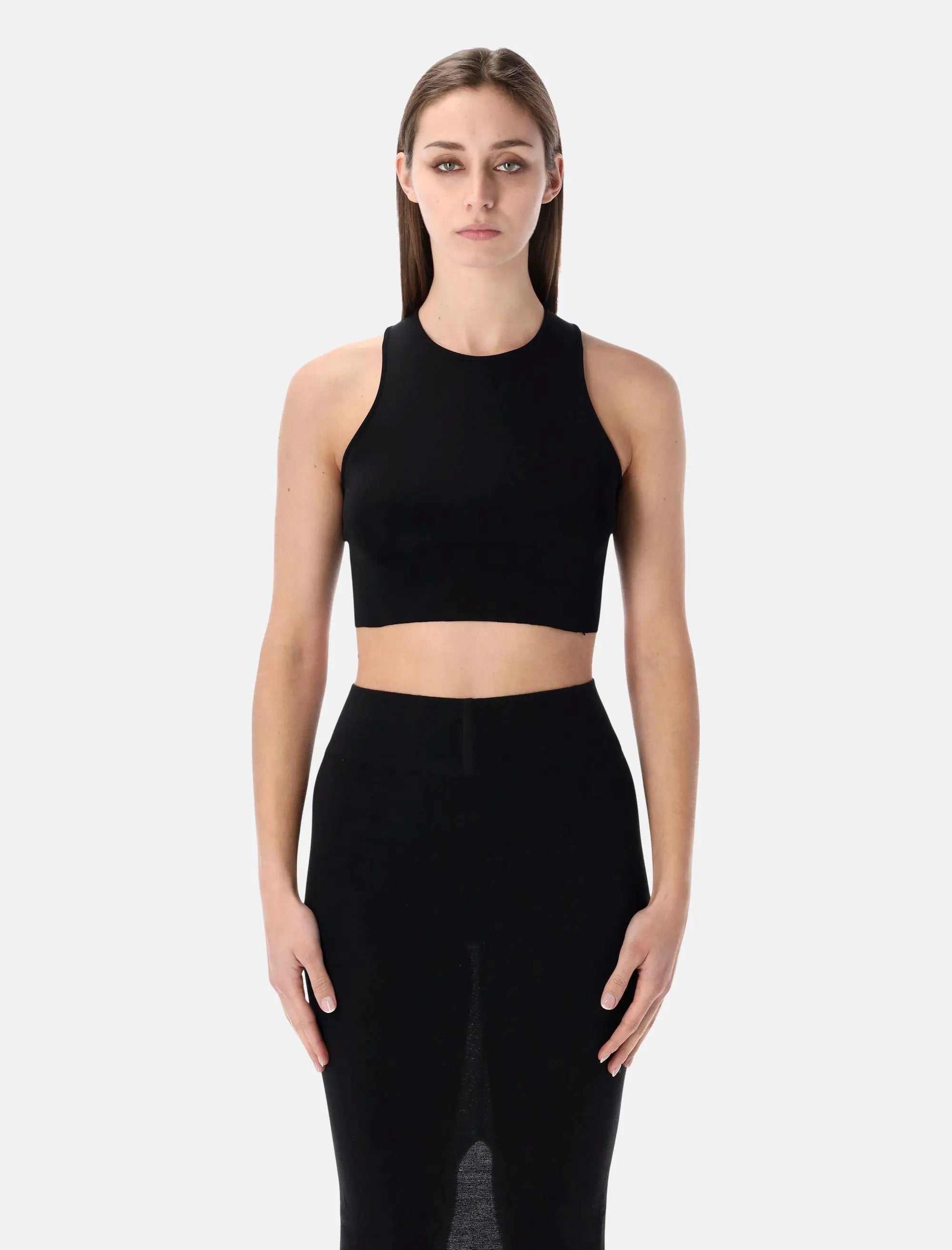 Cropped Tank Top Rick owens – Гарантія оригінальності – боковий вид