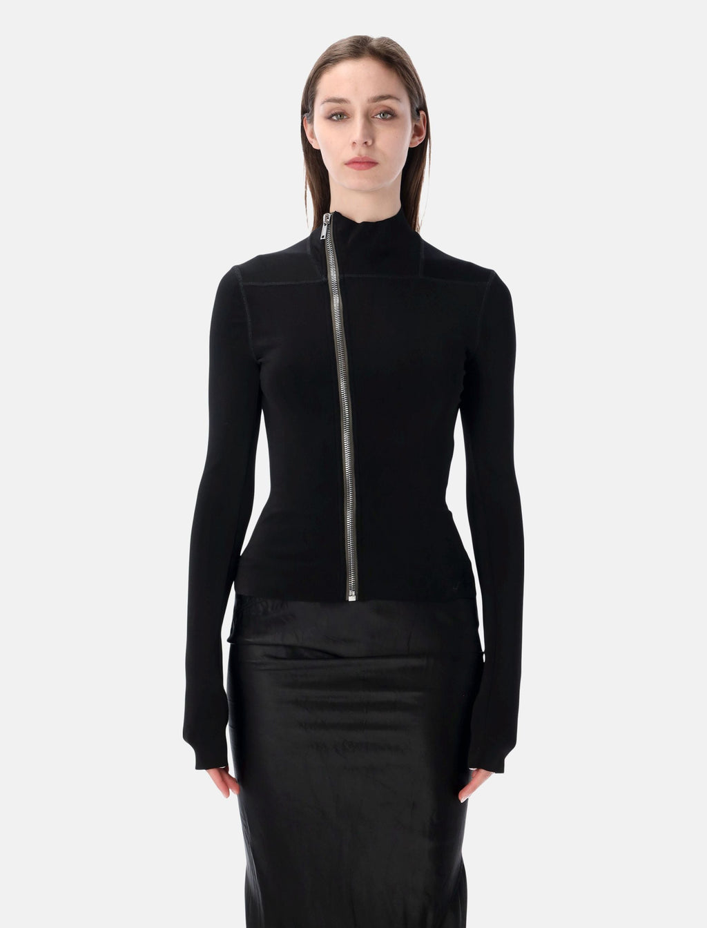 Gary Compact Stretch Jersey Jacket Rick owens оригінал – Купити в Україні – боковий вид