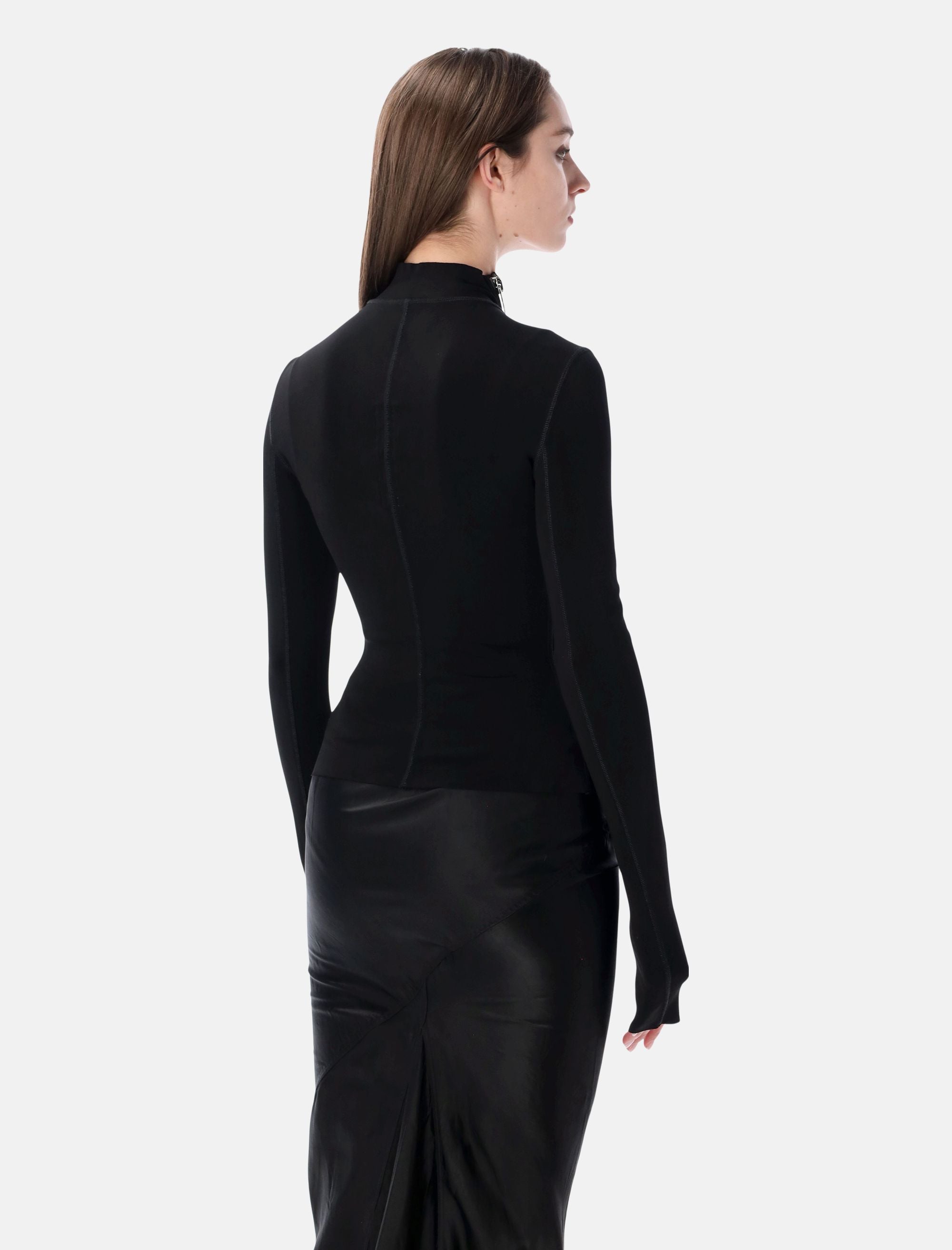 Gary Compact Stretch Jersey Jacket Rick owens оригінал – Купити в Україні – вид ззаду
