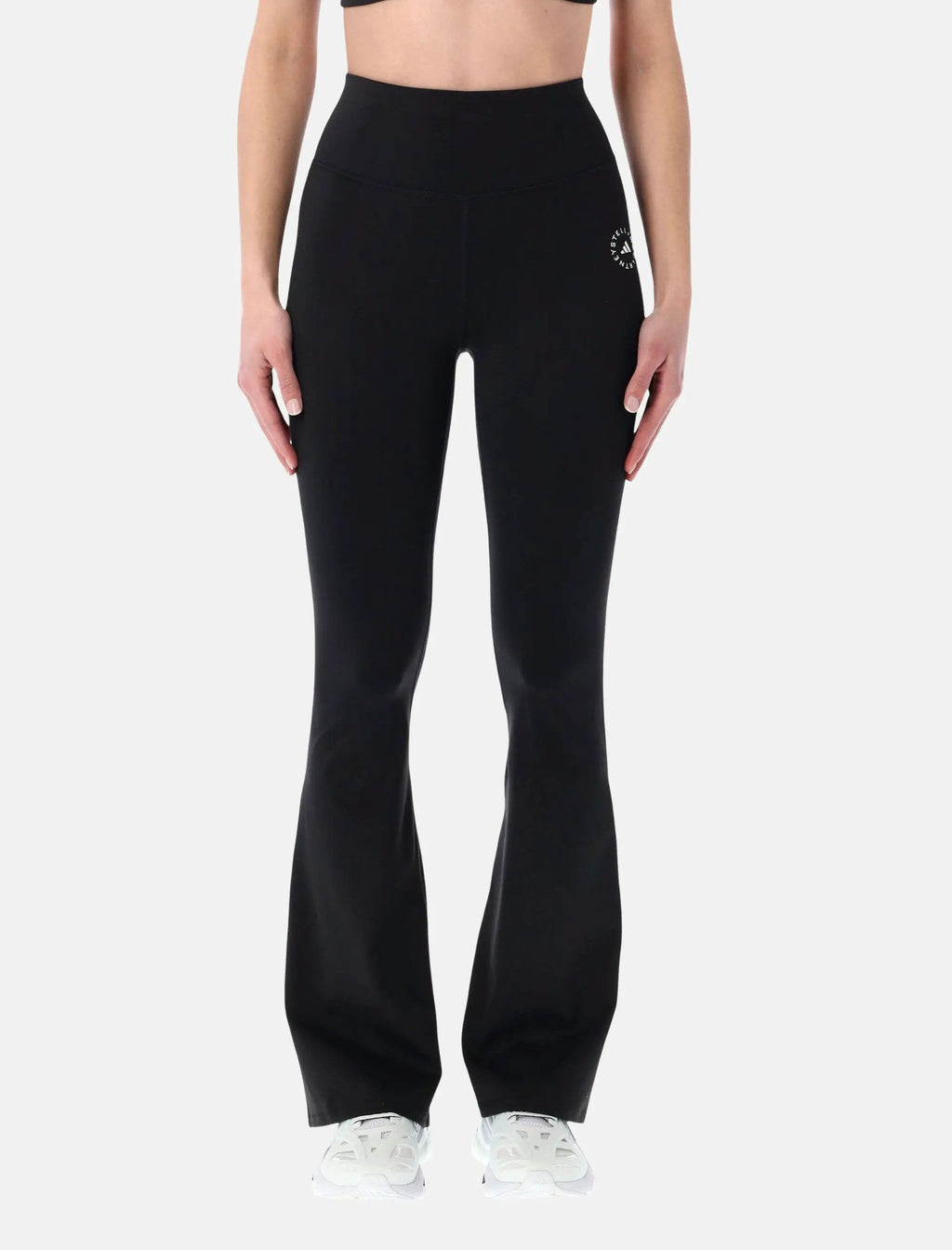 High Waisted Flared Leggings Adidas оригінал – Купити в Україні – боковий вид
