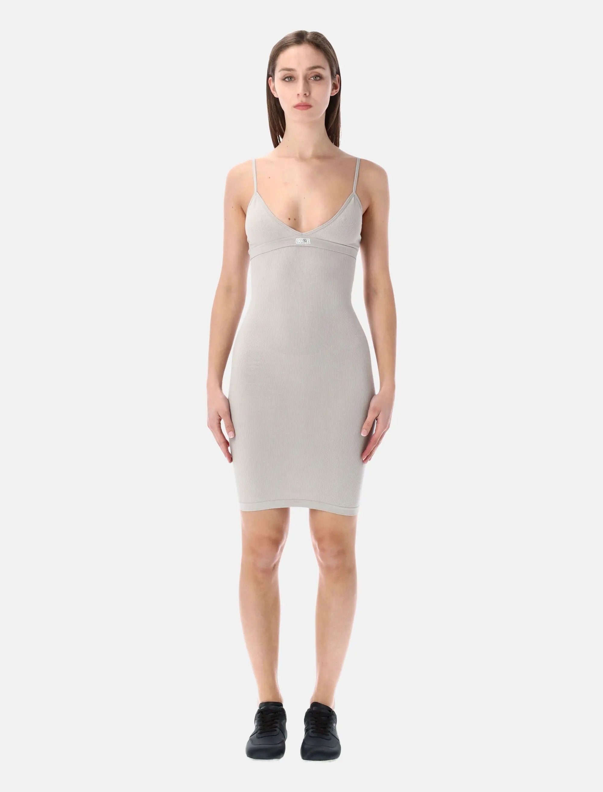 Abito Sottoveste Senza Cuciture DI Mm6 Maison Margiela Maison margiela – Гарантія оригінальності – боковий вид