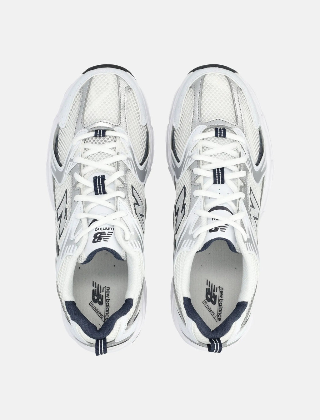 530 White And Blue Sneakers New balance – Гарантія оригінальності – вид ззаду