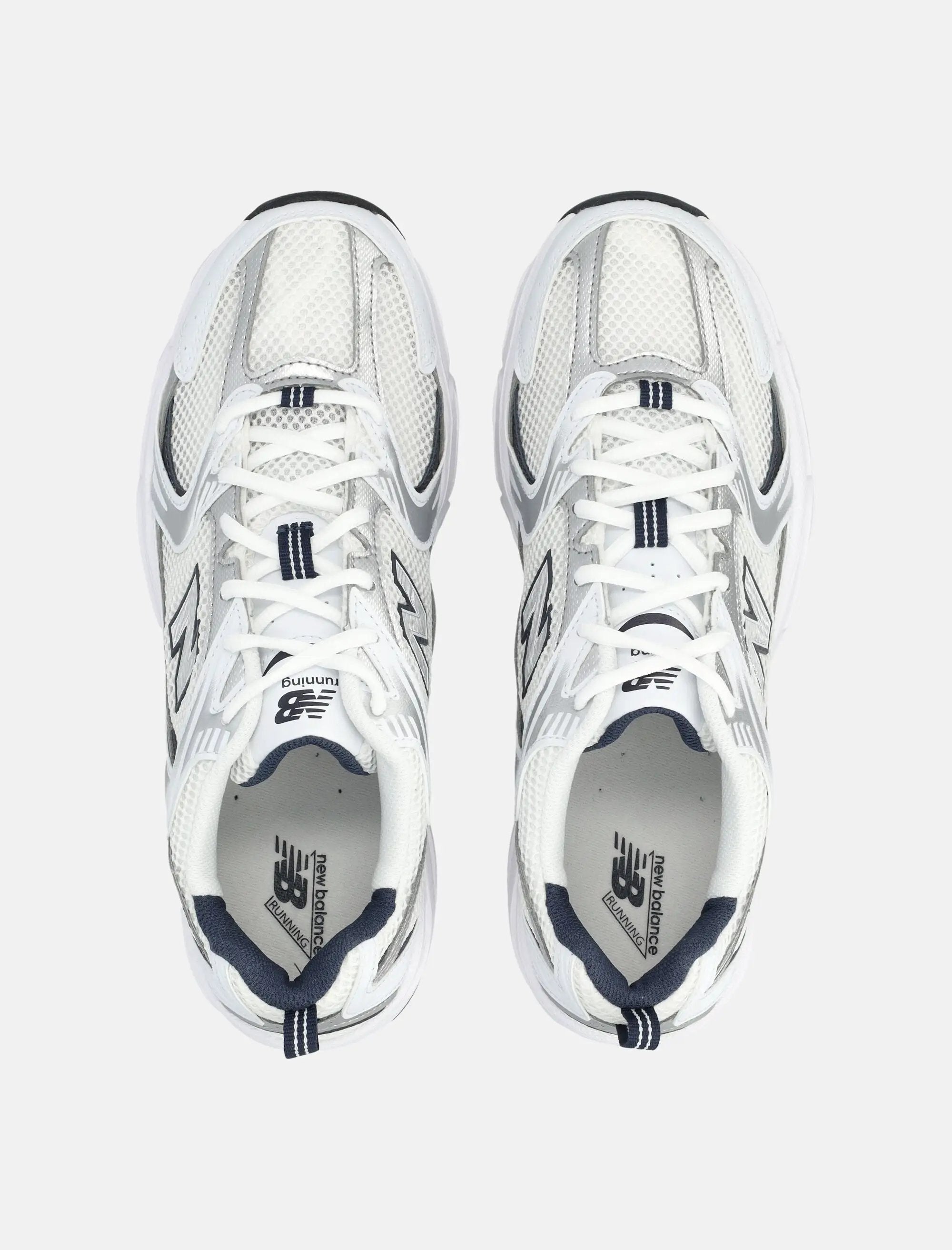 530 White And Blue Sneakers New balance – Гарантія оригінальності – вид ззаду