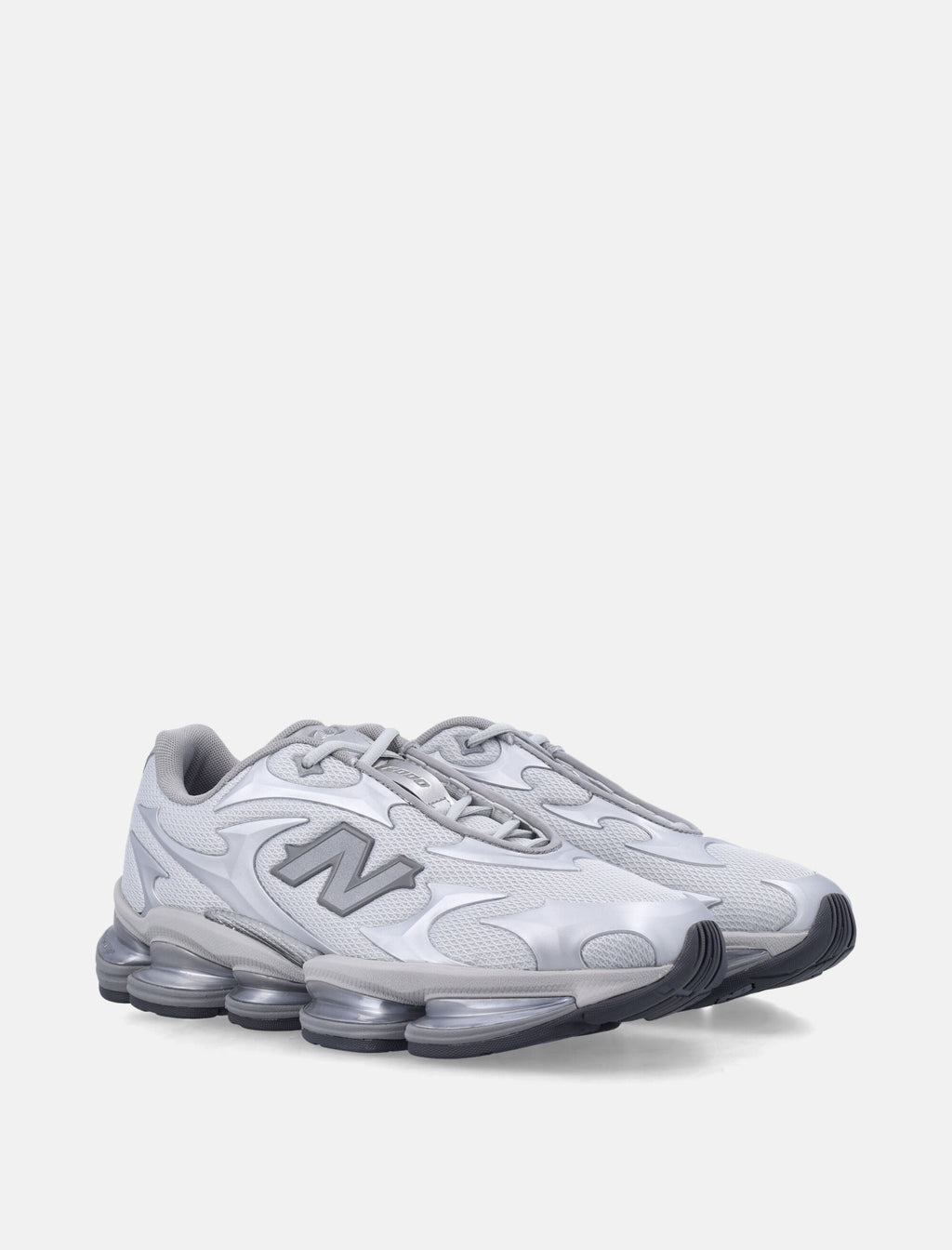 2000 Silver Sneakers New balance – Гарантія оригінальності – вид ззаду