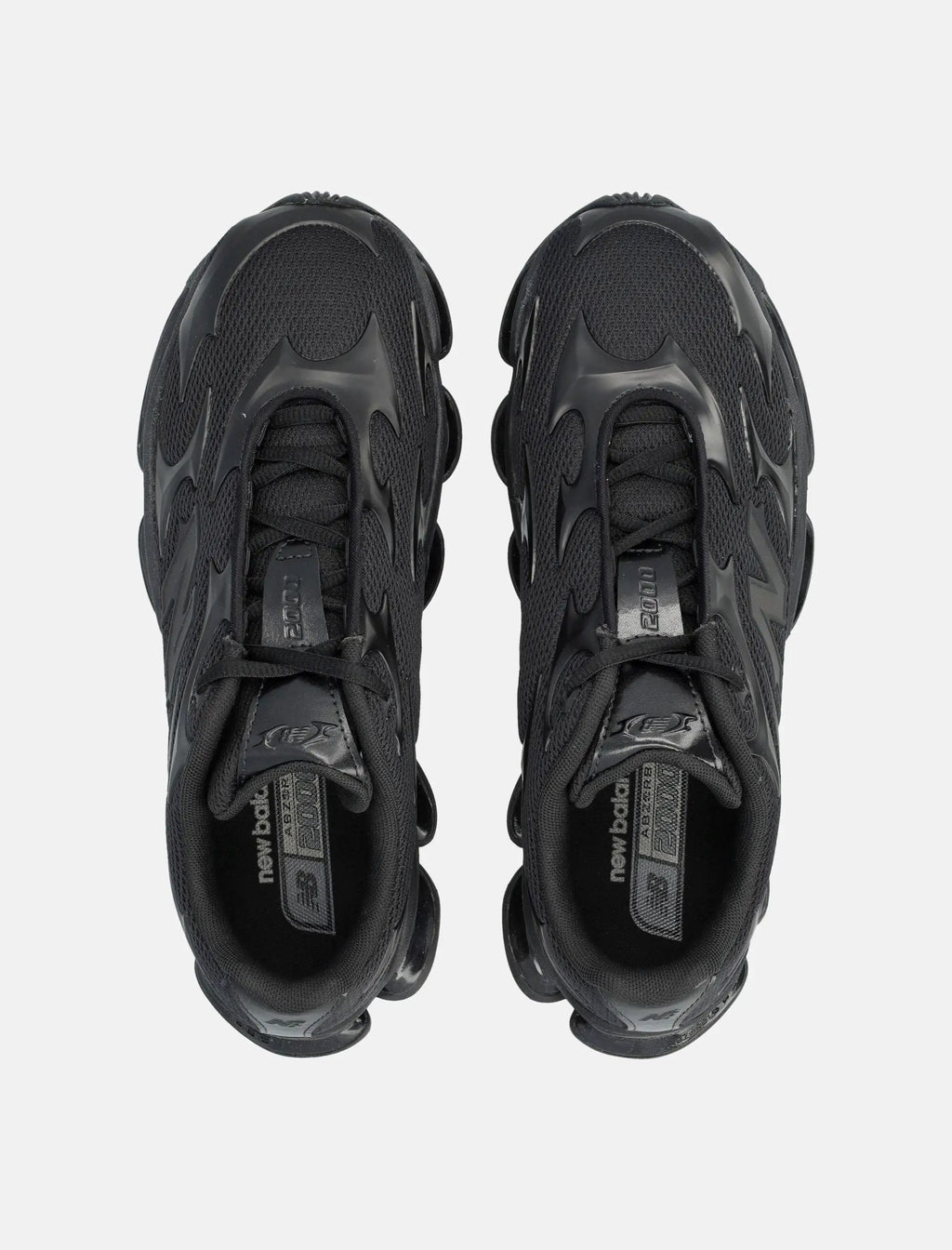 2000 Black Sneakers New balance оригінал – Купити в Україні – вид ззаду