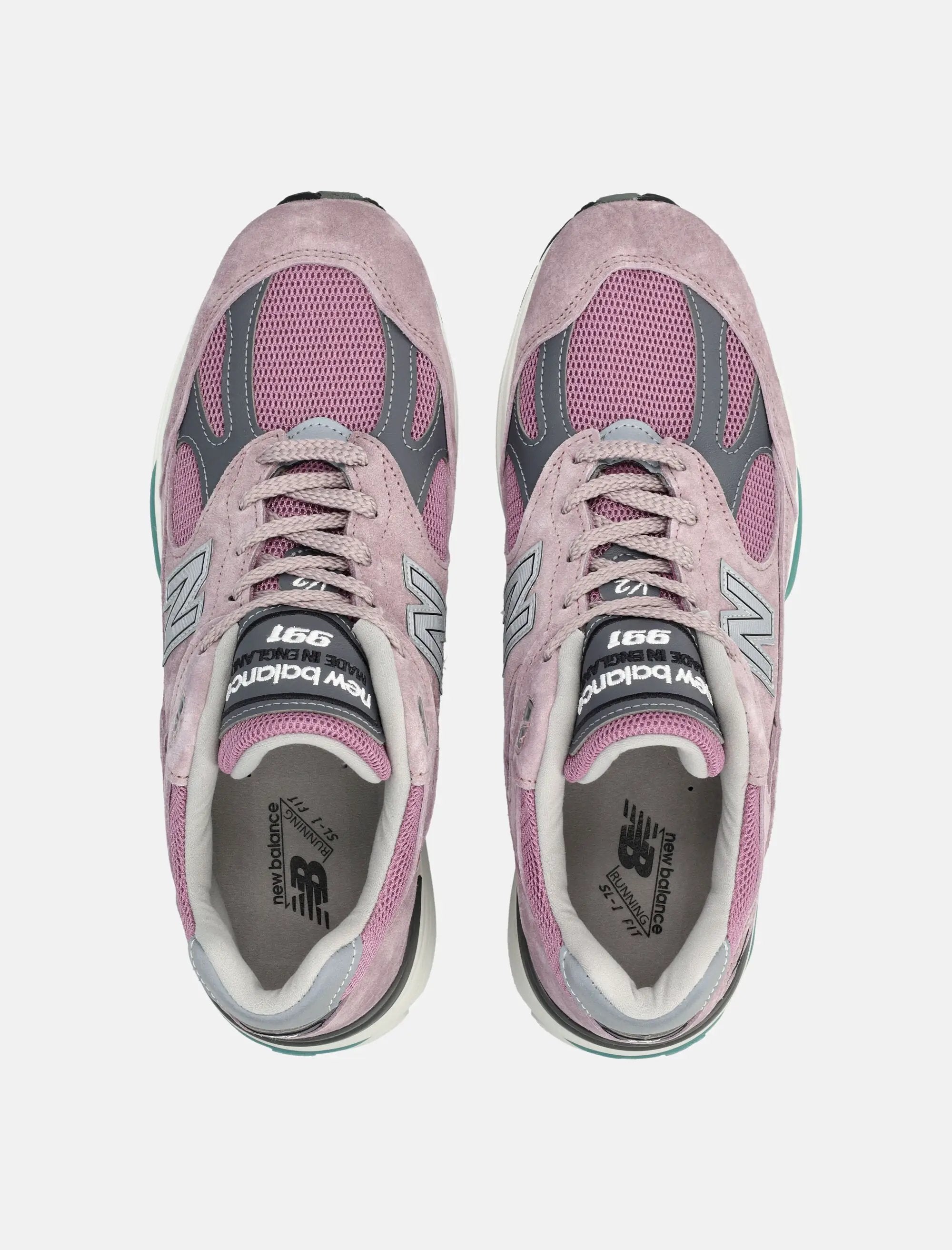 Made In Uk 991v2 Retro Pop Sneakers New balance оригінал – Купити в Україні – вид ззаду