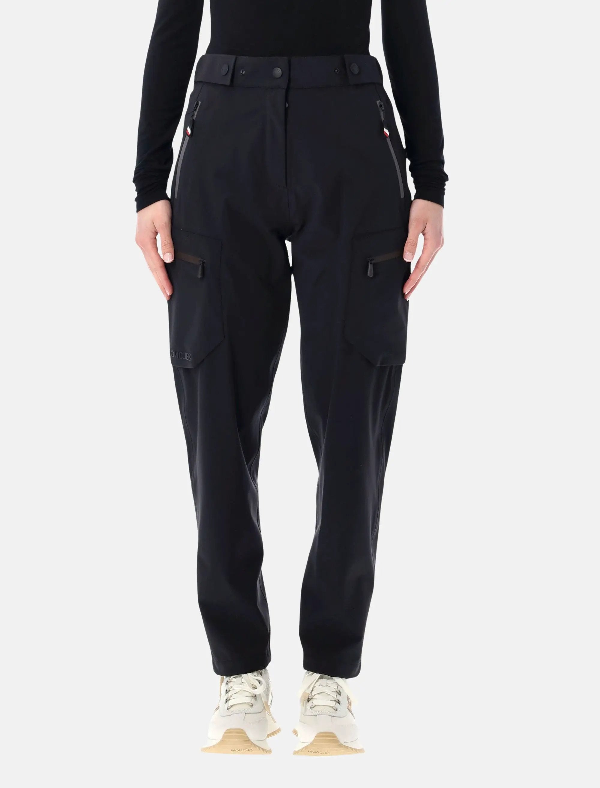 Trousers Cargo Pockets Black Moncler оригінал – Купити в Україні – боковий вид