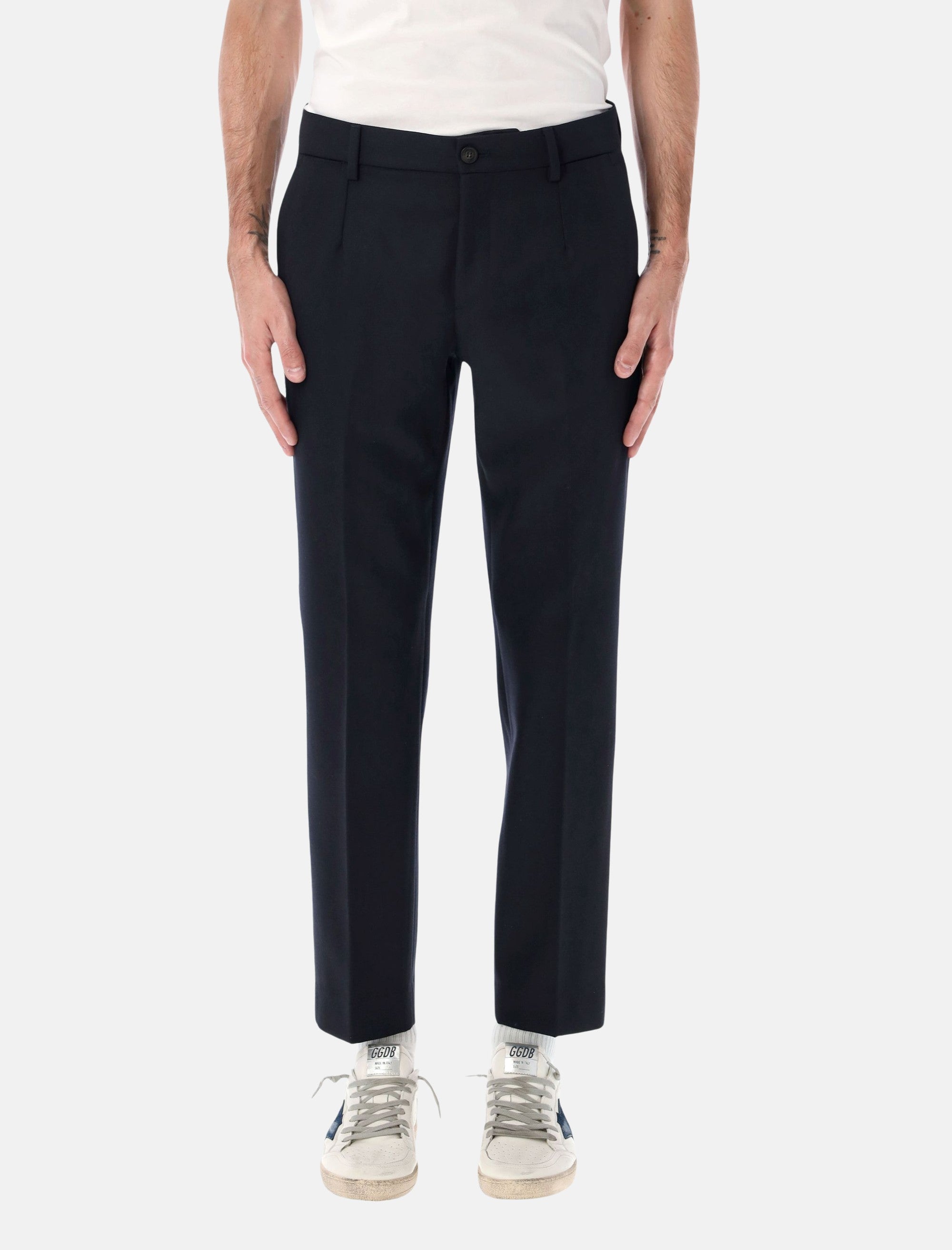 Оригінальна Milano Trousers With Double Coin Pocket Golden goose – боковий вид