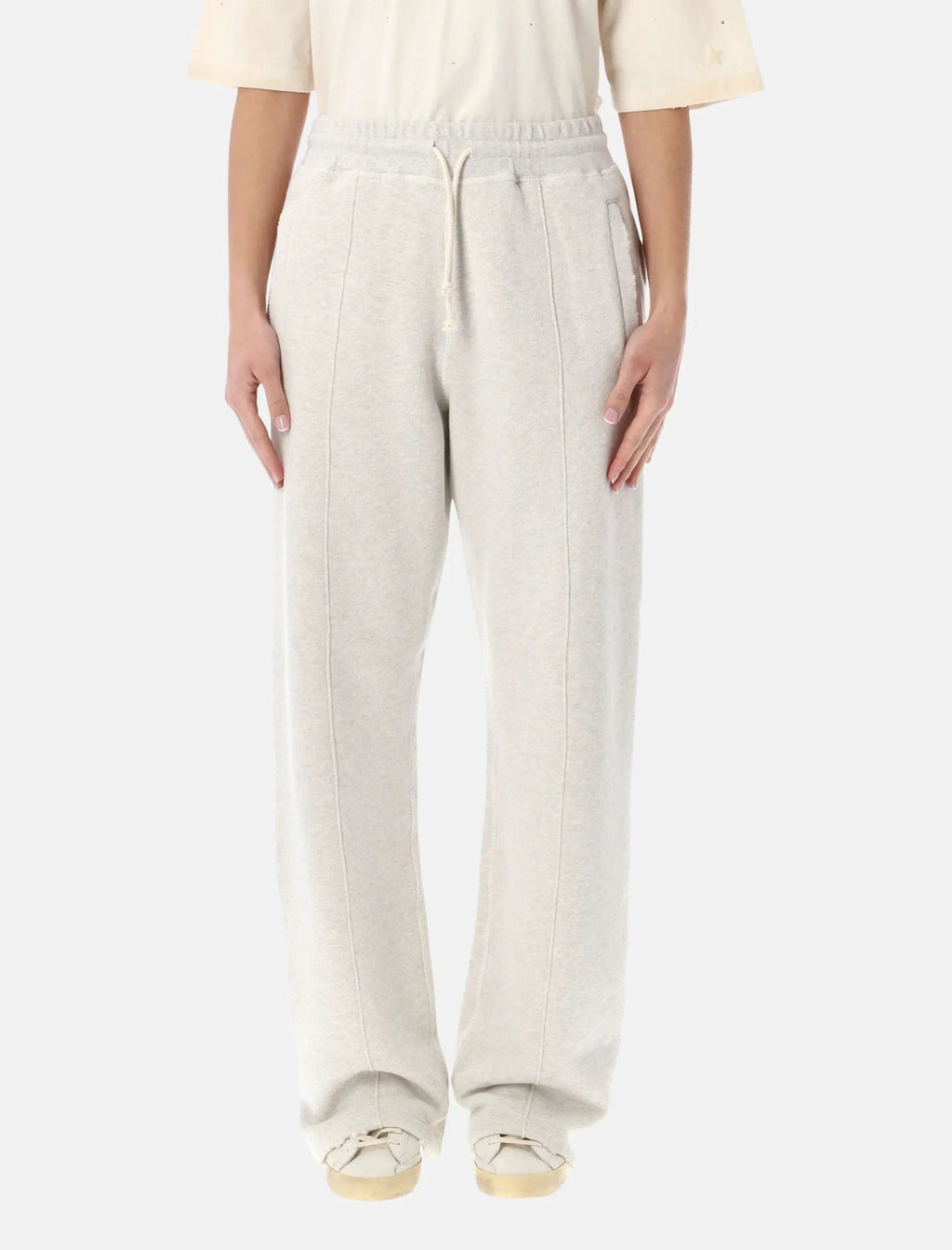 Оригінальна Cotton Sweatpants Golden goose – боковий вид