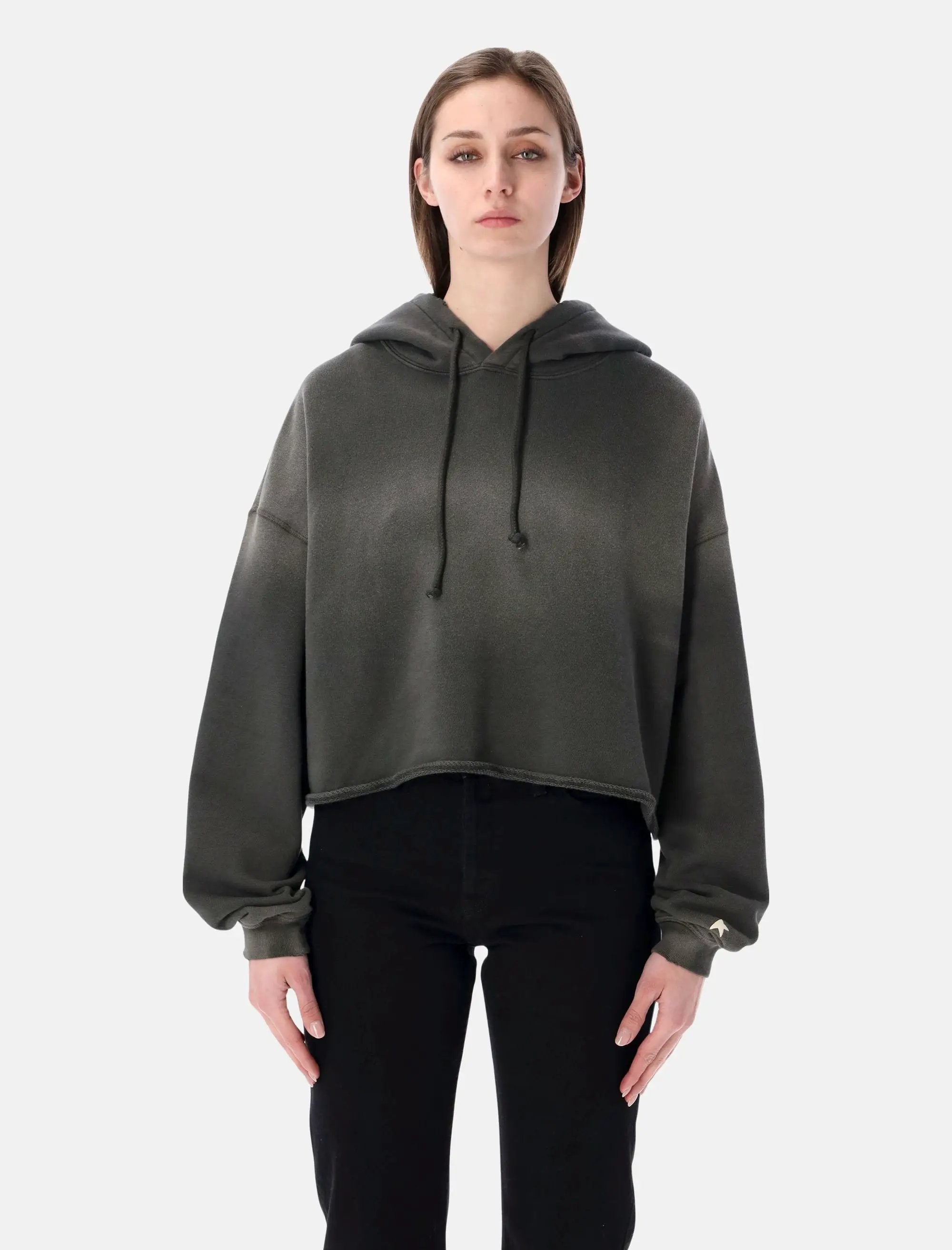 Оригінальна Star Cropped Hoodie Golden goose – боковий вид