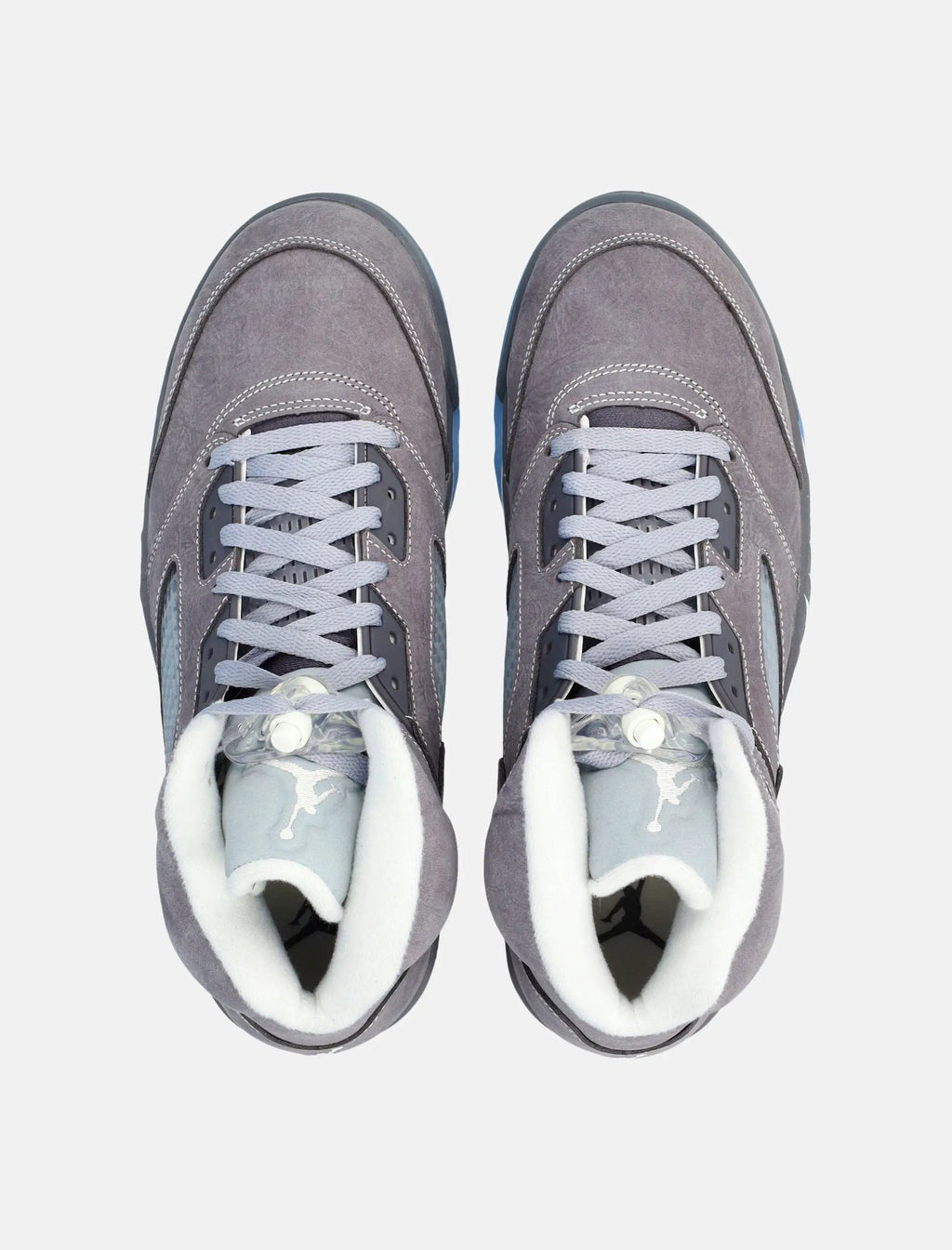 Air Jordan 5 Retro Sneakers Wolf Grey Nike оригінал – Купити в Україні – вид ззаду