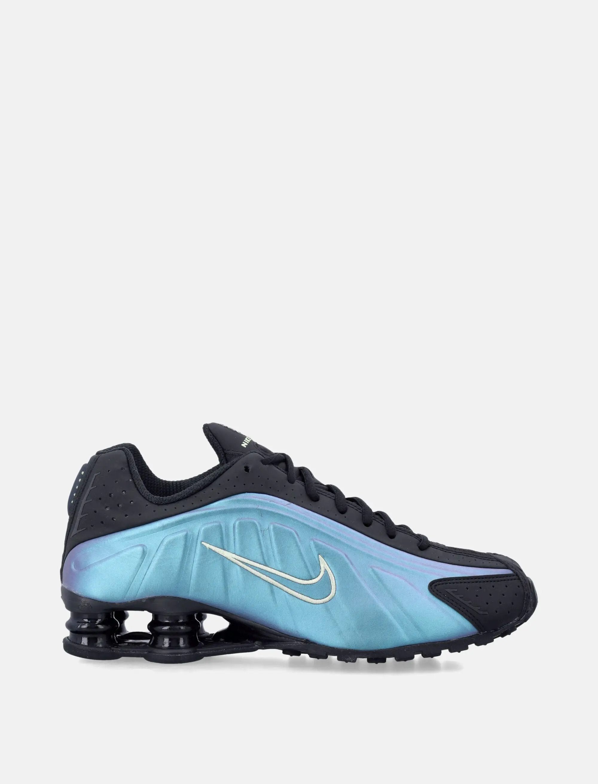 Оригінальна Shox R4 Sapphire Running Sneakers Nike – боковий вид