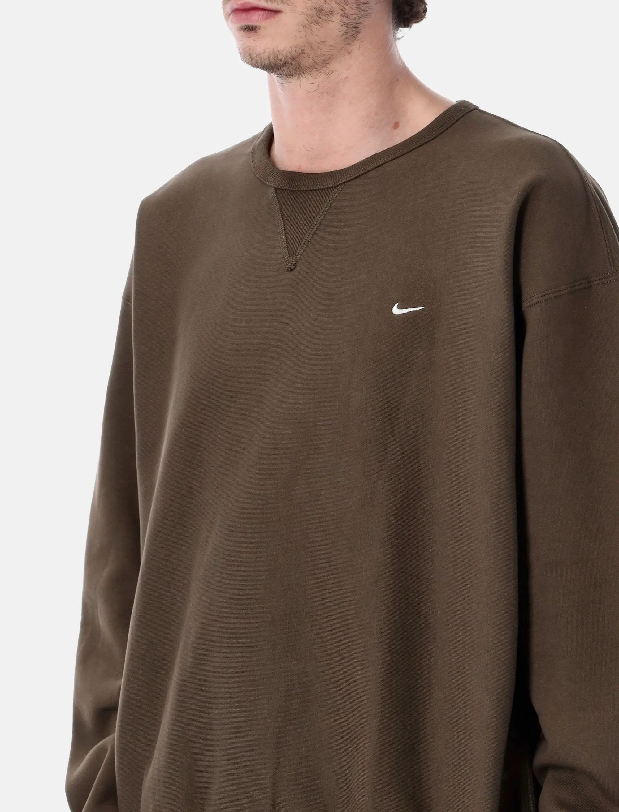 Solo Swoosh Heavyweight Crewneck Nike – Гарантія оригінальності – детальний вид