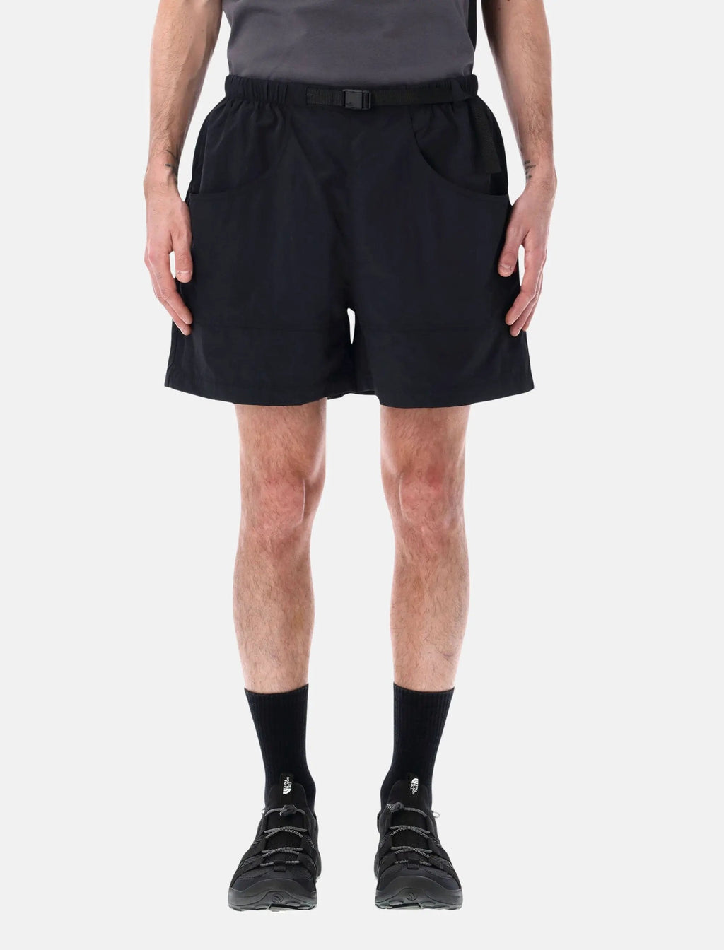 Оригінальна Red Box Nylon Shorts The north face – боковий вид