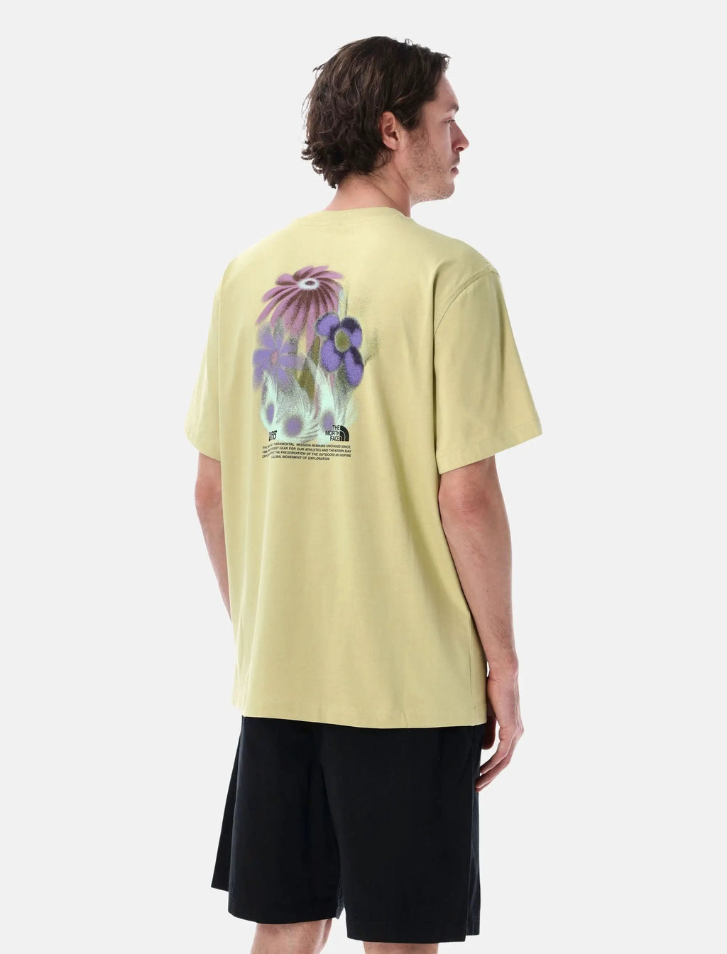 1966 Flora Graphic Print T Shirt The north face – Гарантія оригінальності – вид ззаду