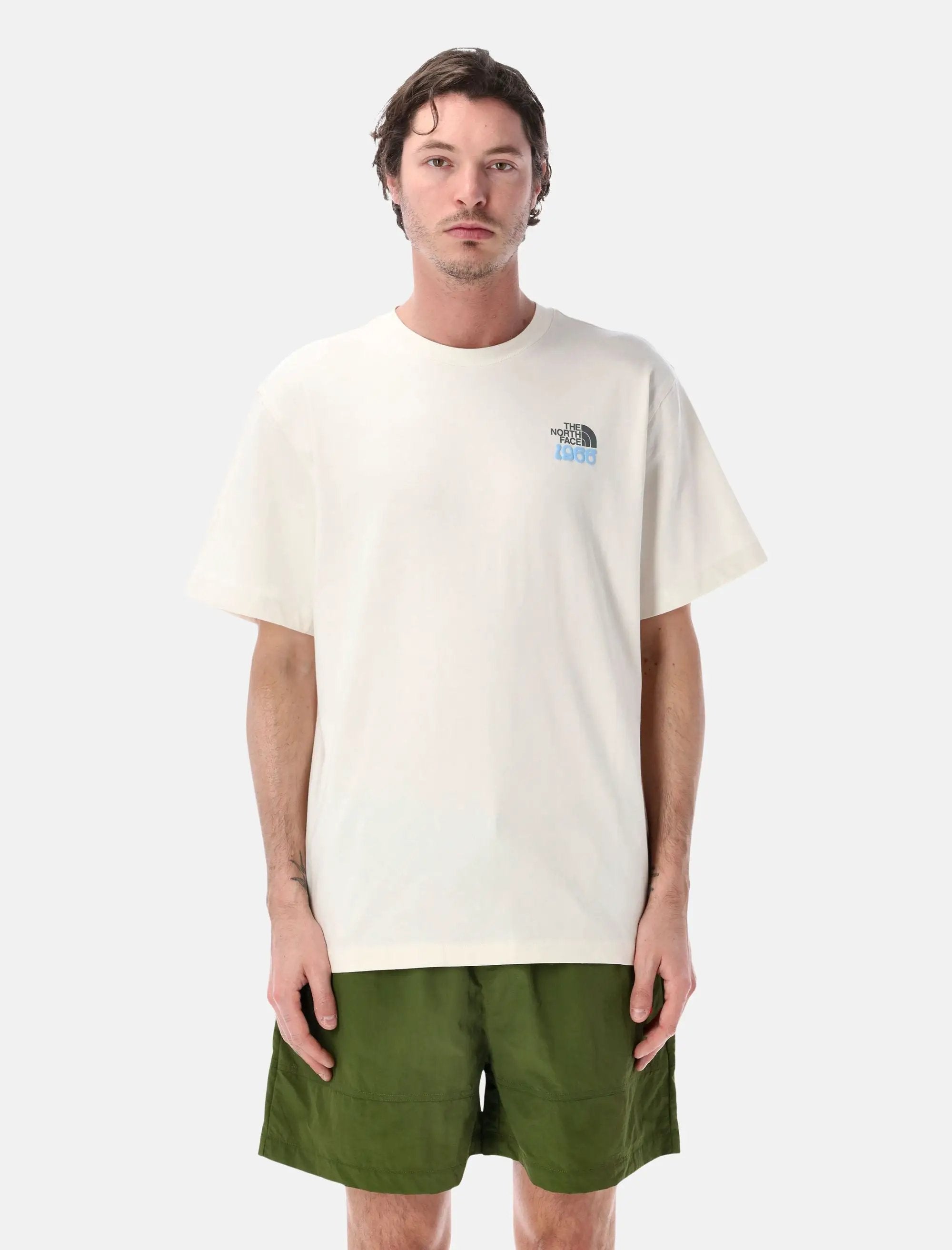 1966 Flora Graphic Print T Shirt The north face – Гарантія оригінальності – боковий вид