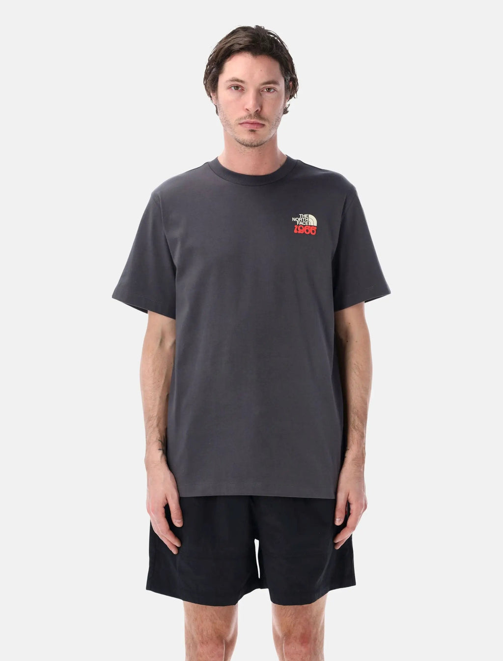1966 Flora Graphic Print T Shirt The north face – Гарантія оригінальності – боковий вид