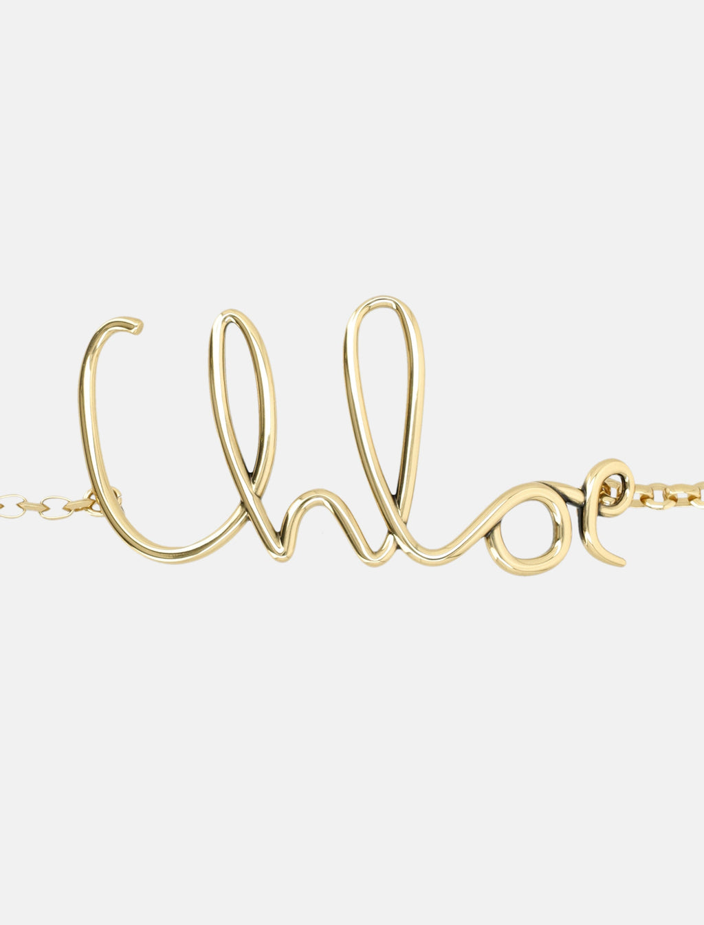 Iconic Small Chain Belt In Gold Chloe – Гарантія оригінальності – вид ззаду