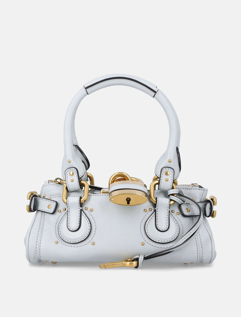 Small Paddington Grained Leather Bag Chloe – Гарантія оригінальності – боковий вид