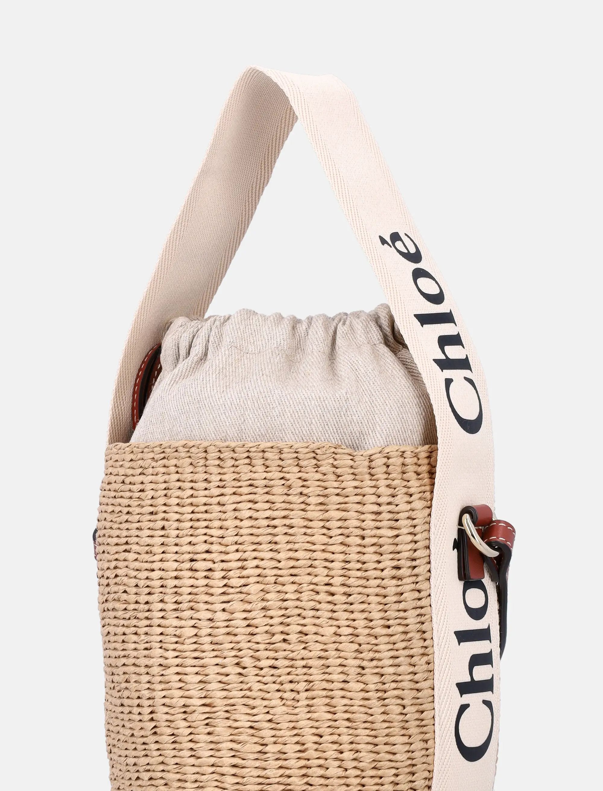Woody Small Basket Bag Chloe оригінал – Купити в Україні – вид ззаду