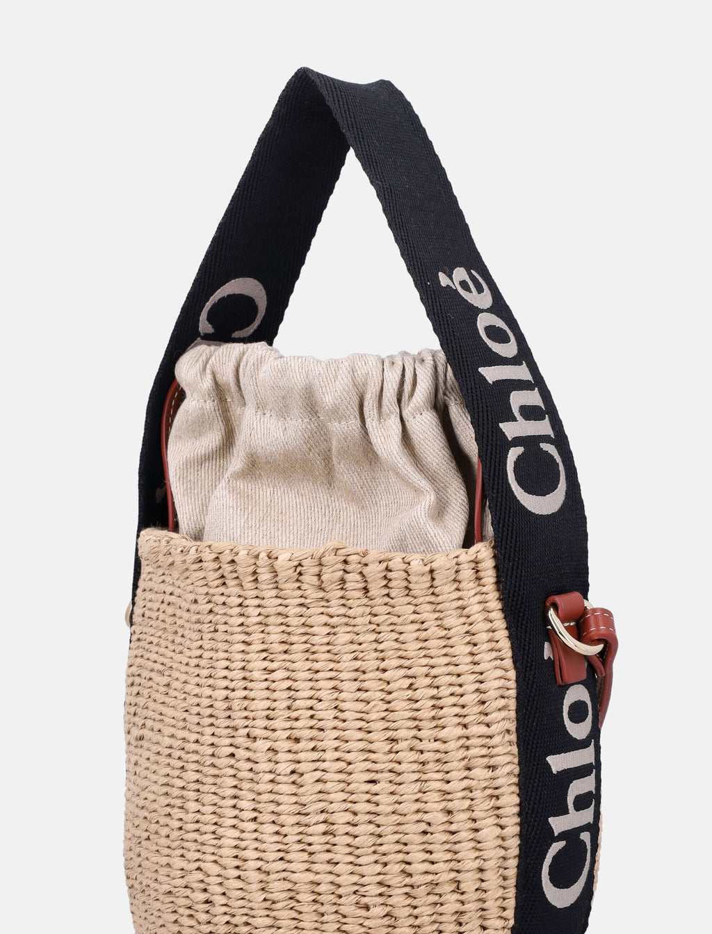 Woody Small Basket Bag Chloe оригінал – Купити в Україні – вид ззаду
